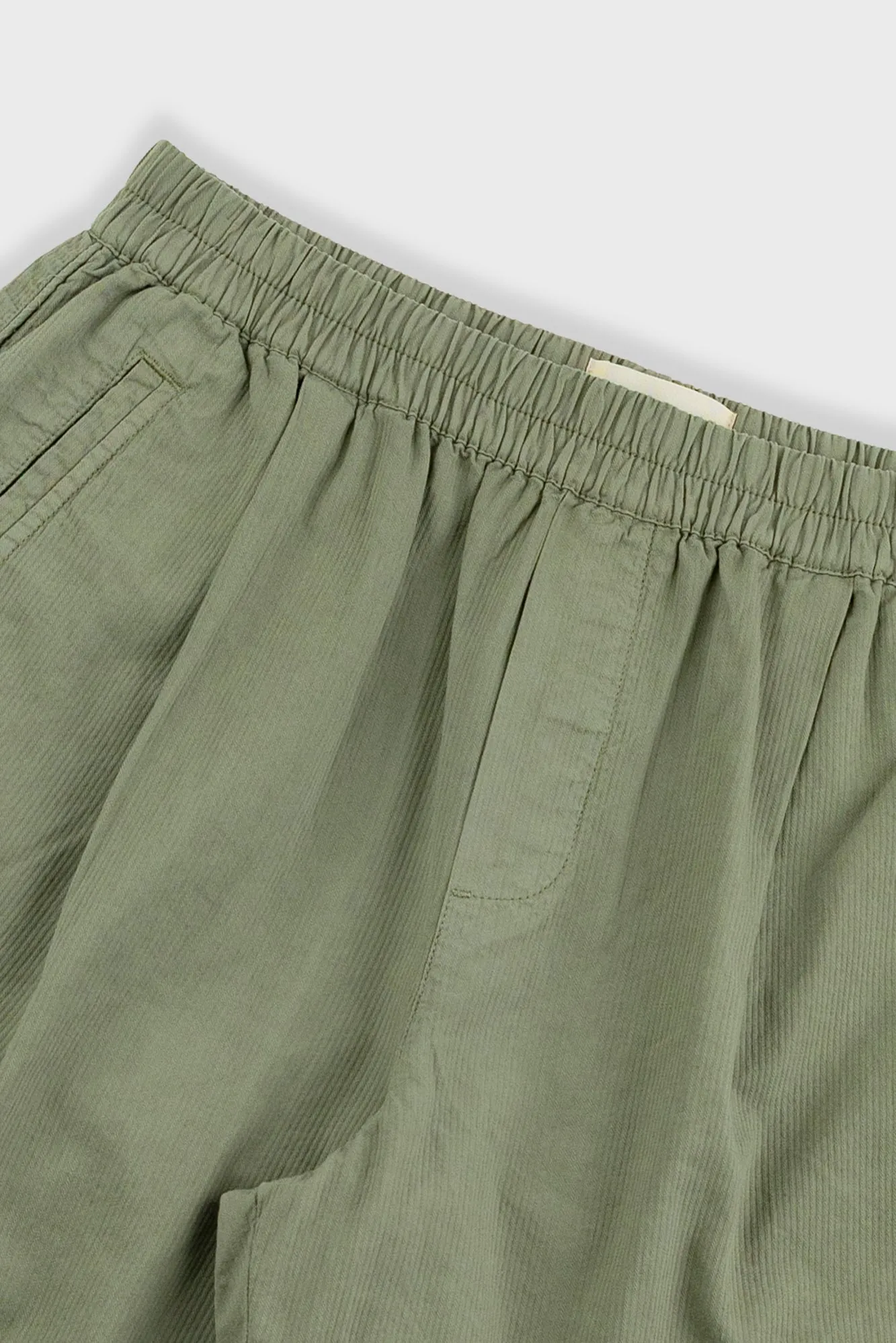 Relaxed Assembly Short - Light Sage Mini Stripe sold by Folk product image thumbnail 5