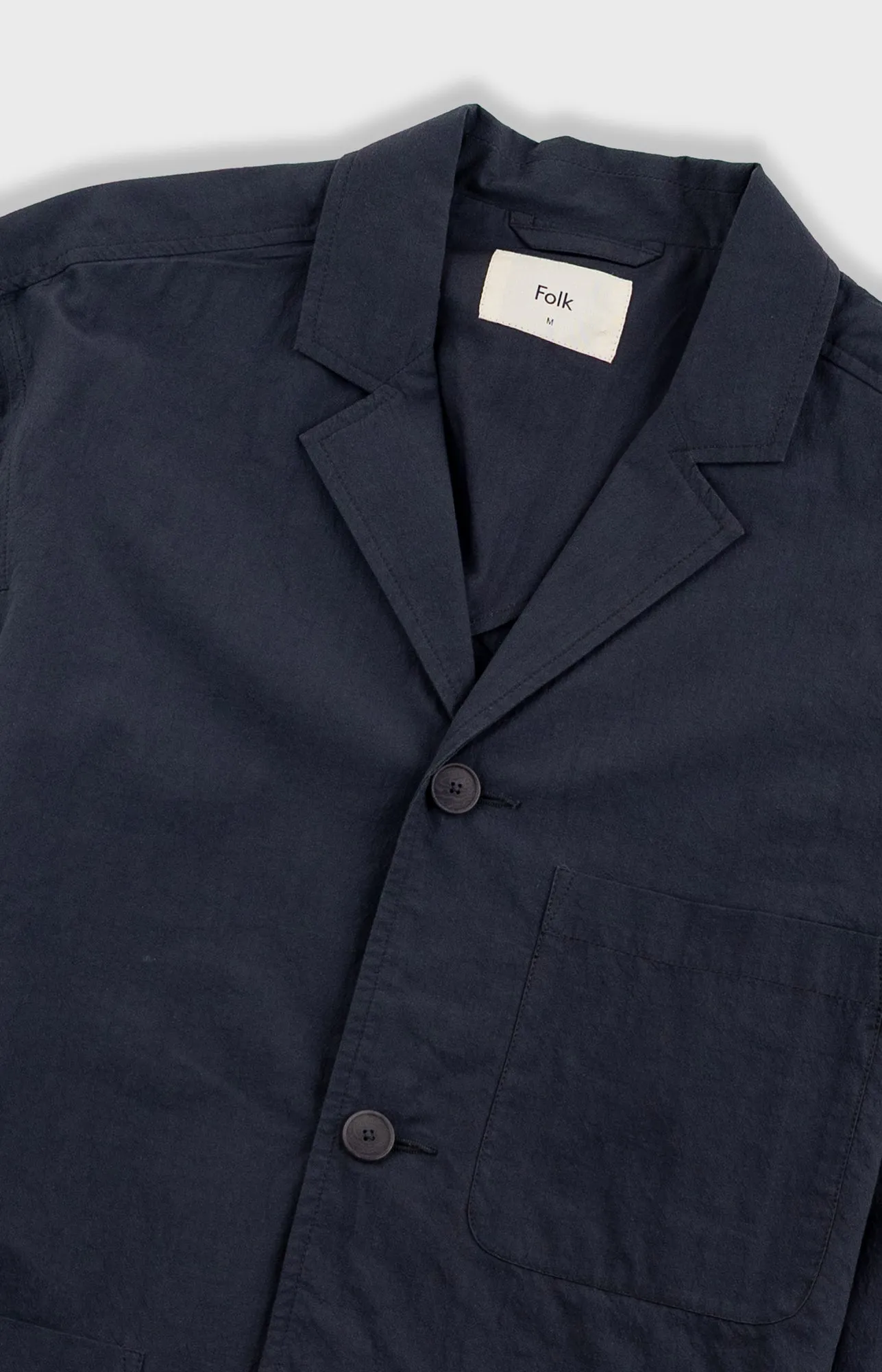 Wide Fit Blazer - Charcoal sold by Folk product image thumbnail 5