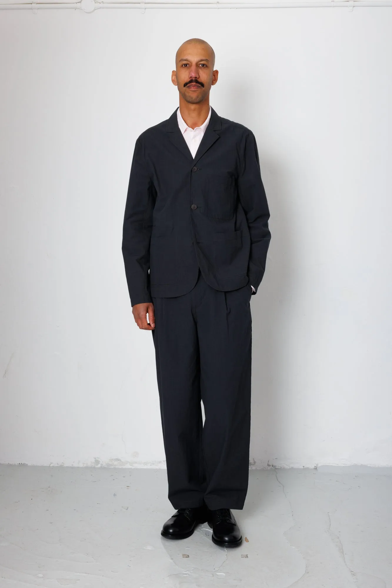 Wide Fit Blazer - Charcoal sold by Folk product image thumbnail 2