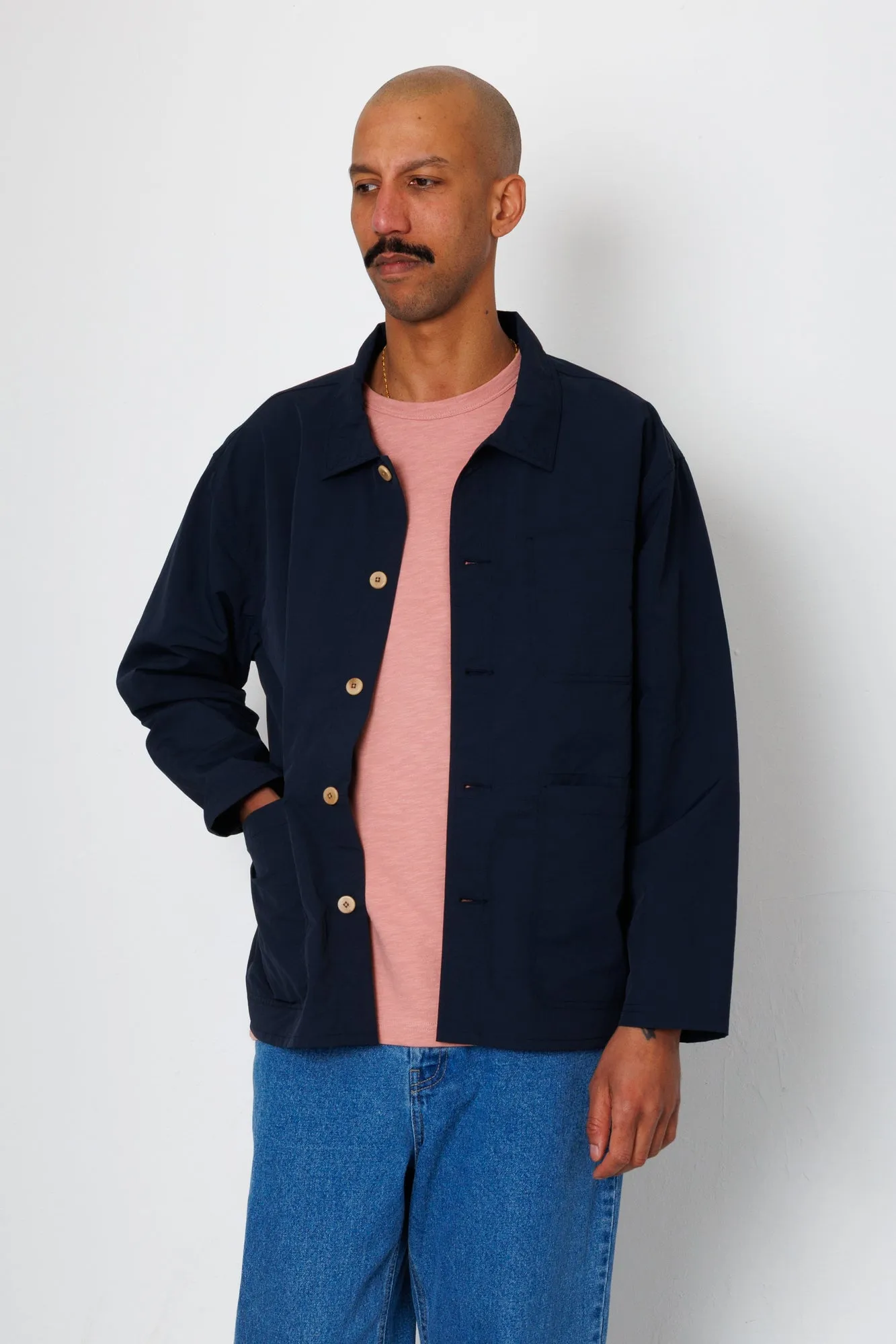 Lite Assembly Jacket - Deep Navy sold by Folk product image thumbnail 3