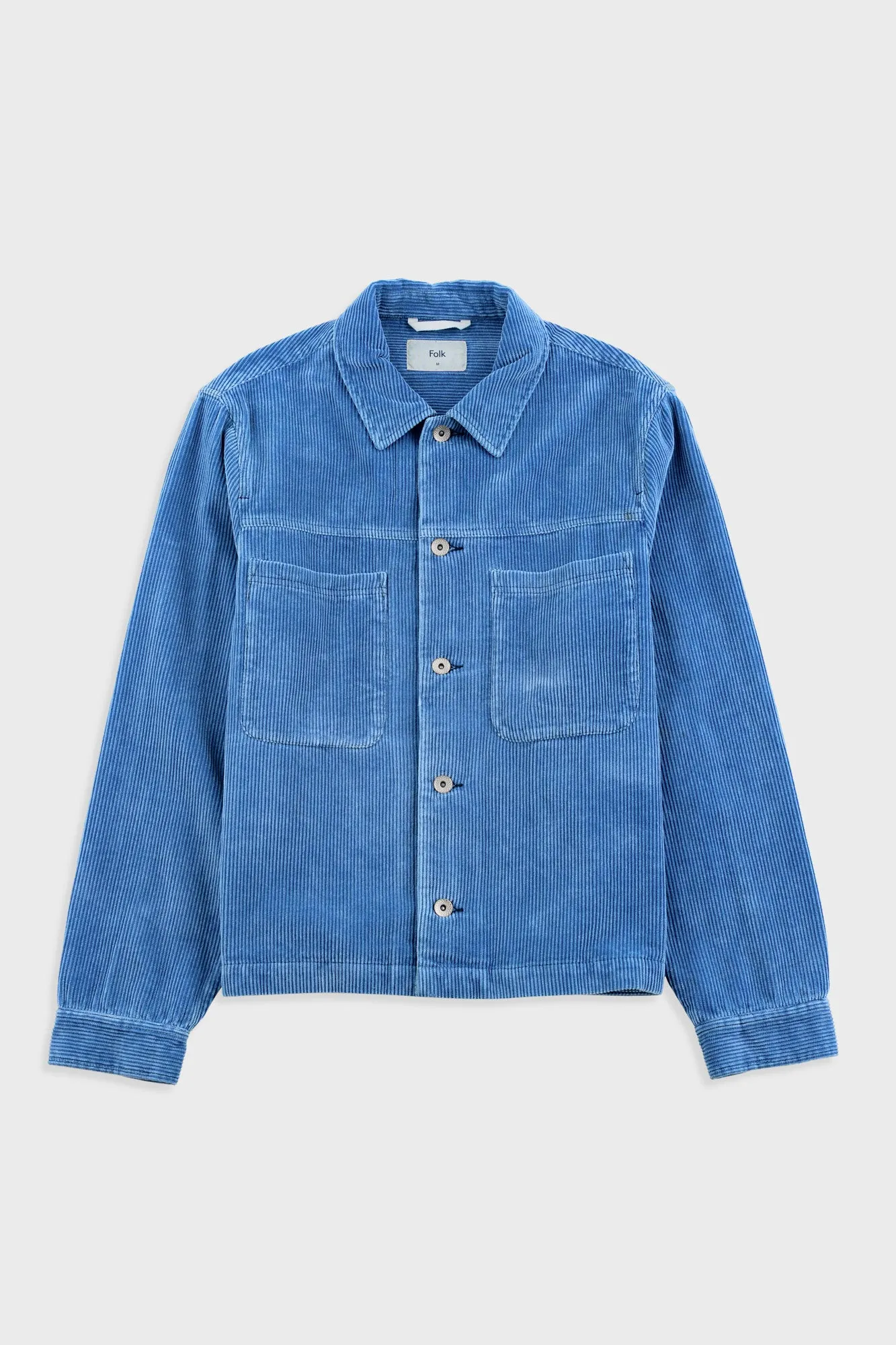 Zaki Jacket - Soft Blue Cord sold by Folk
