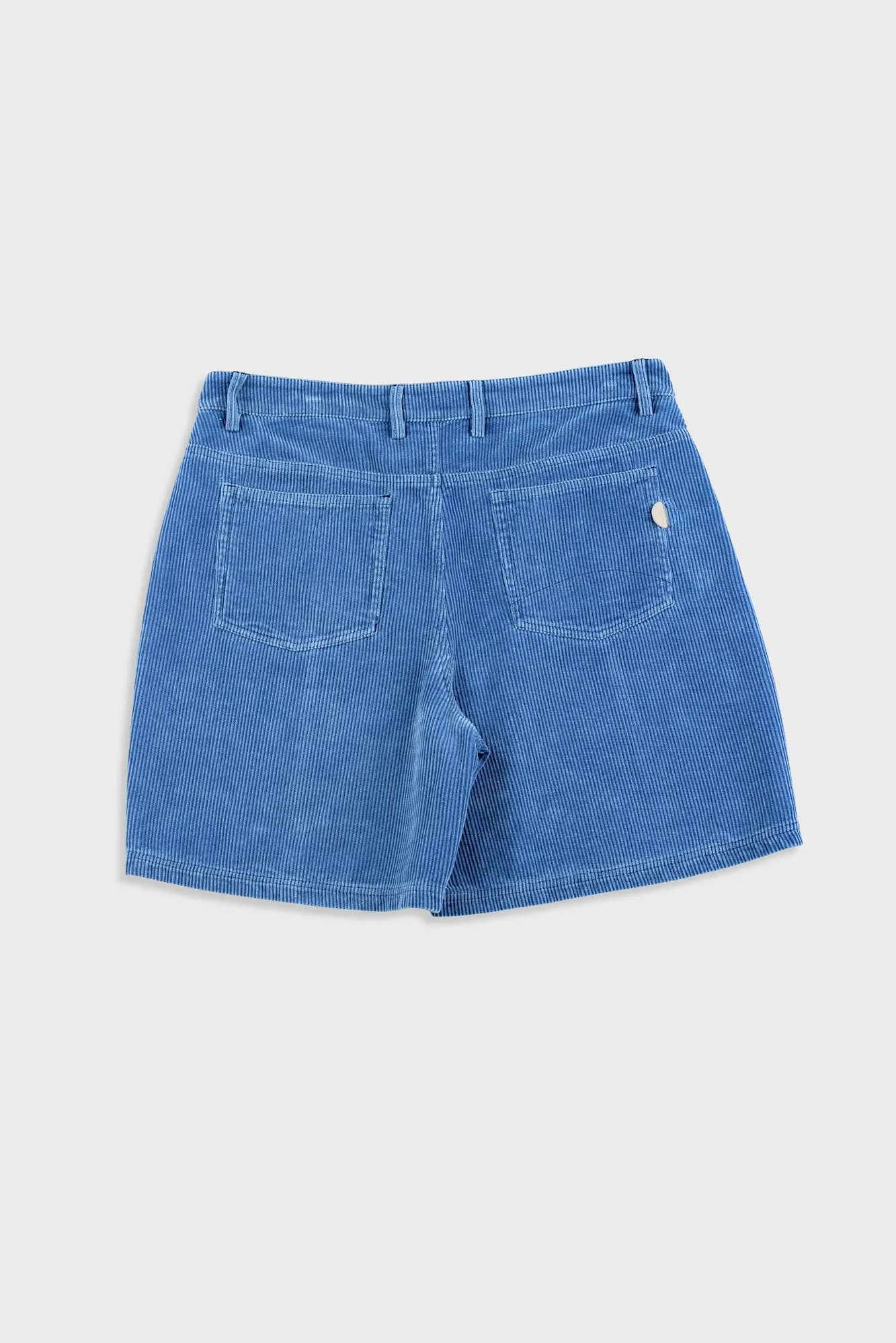 Relaxed Jean Short - Soft Blue Cord sold by Folk product image thumbnail 5
