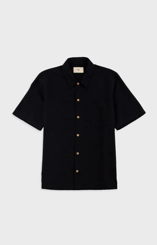 Gabe Shirt - Black made by Folk