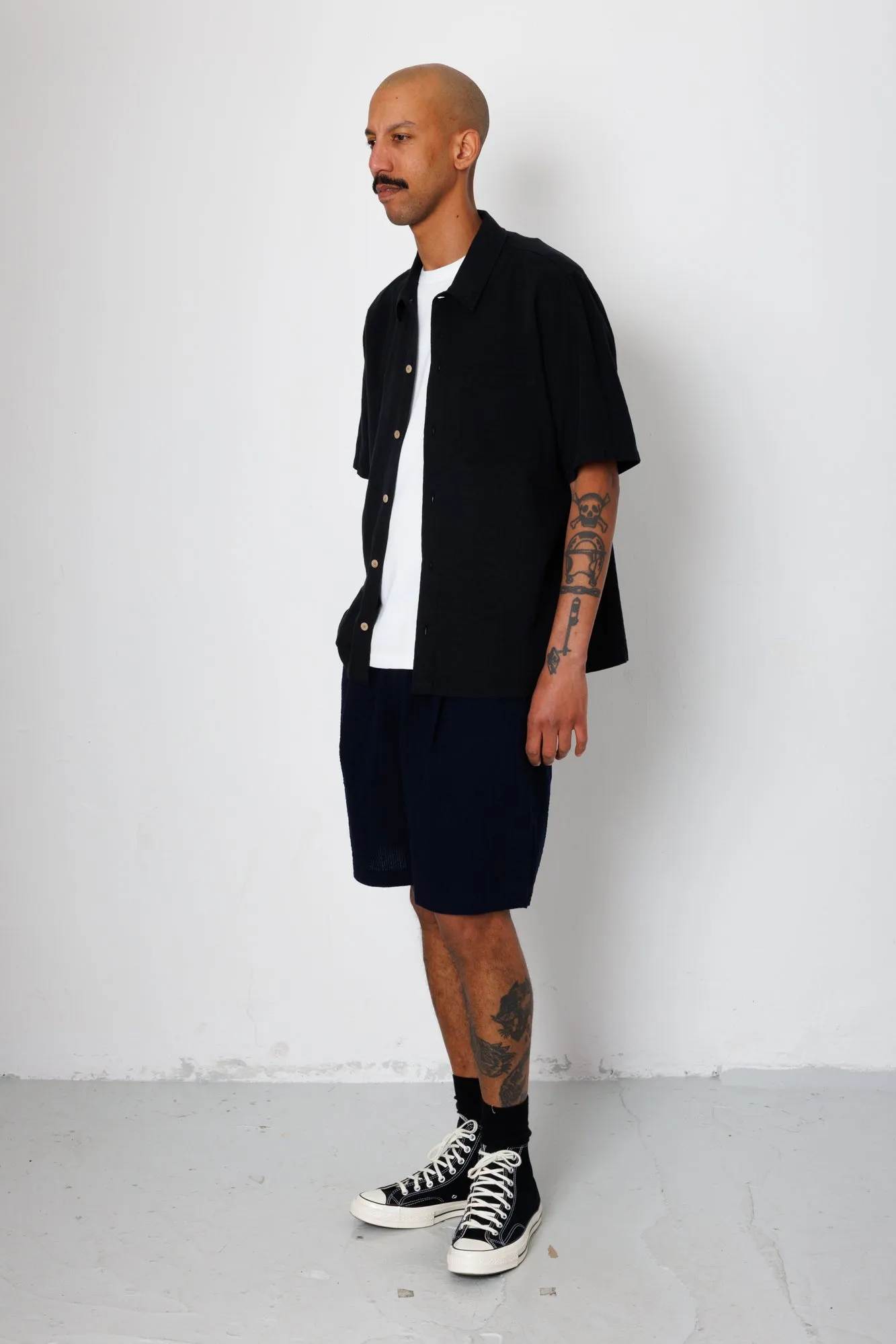 Gabe Shirt - Black sold by Folk product image thumbnail 4