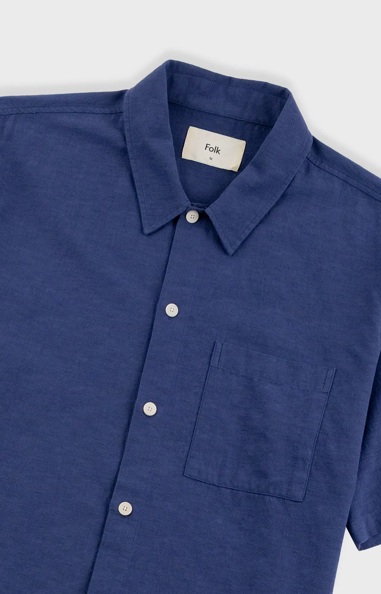 Gabe Shirt - Soft Navy sold by Folk product image thumbnail 5