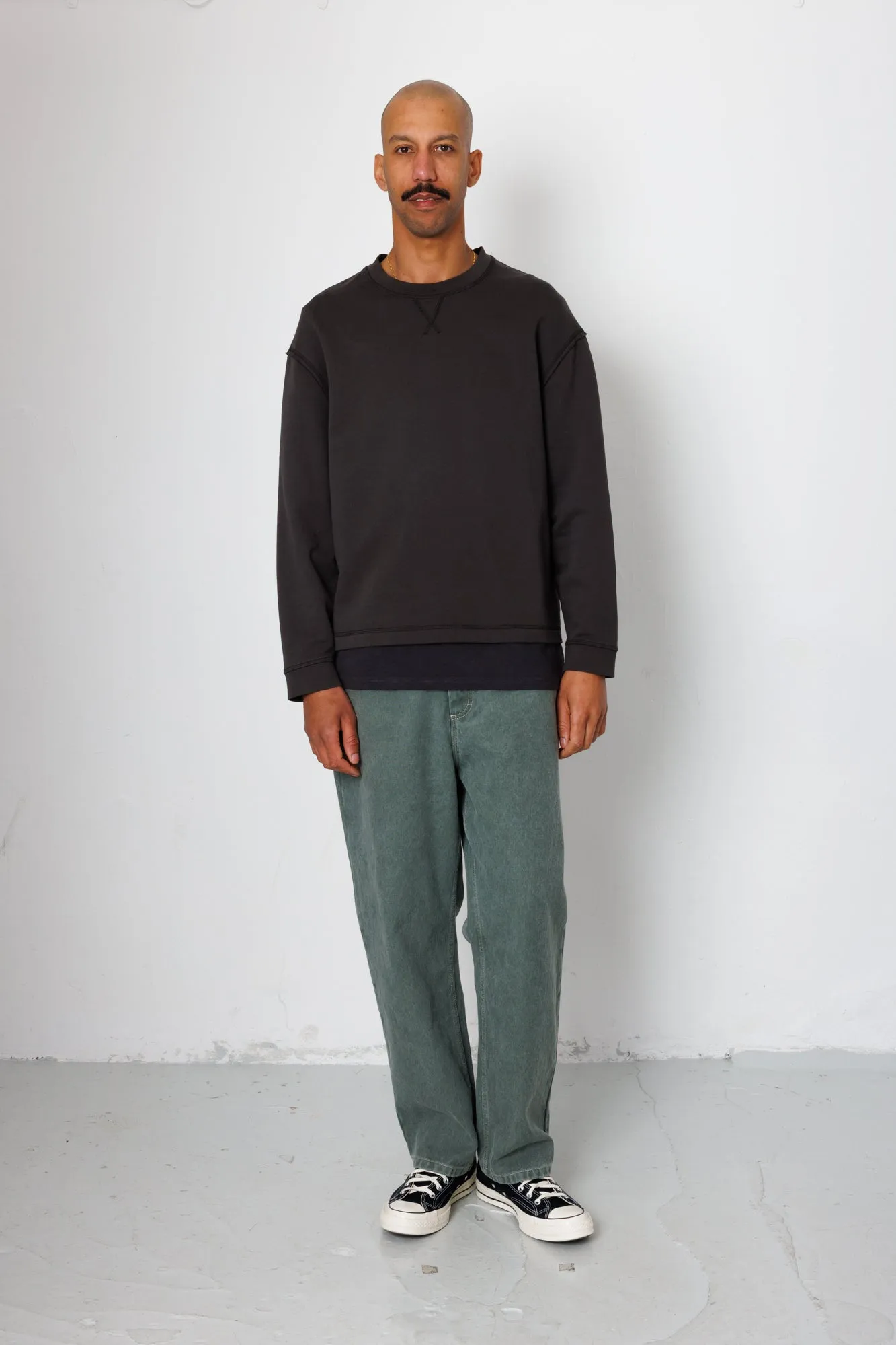 Easy Fit Sweat - Soft Black sold by Folk product image thumbnail 2