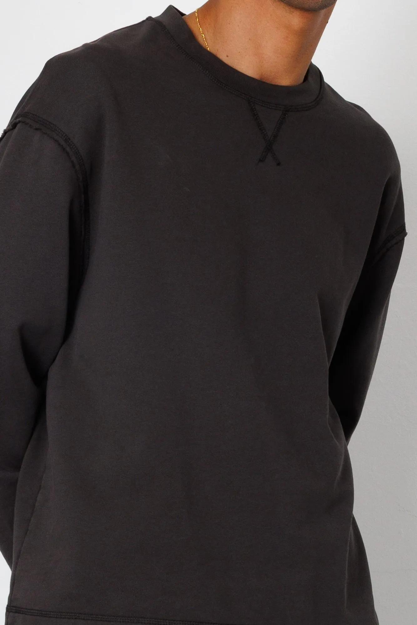 Easy Fit Sweat - Soft Black sold by Folk product image thumbnail 3