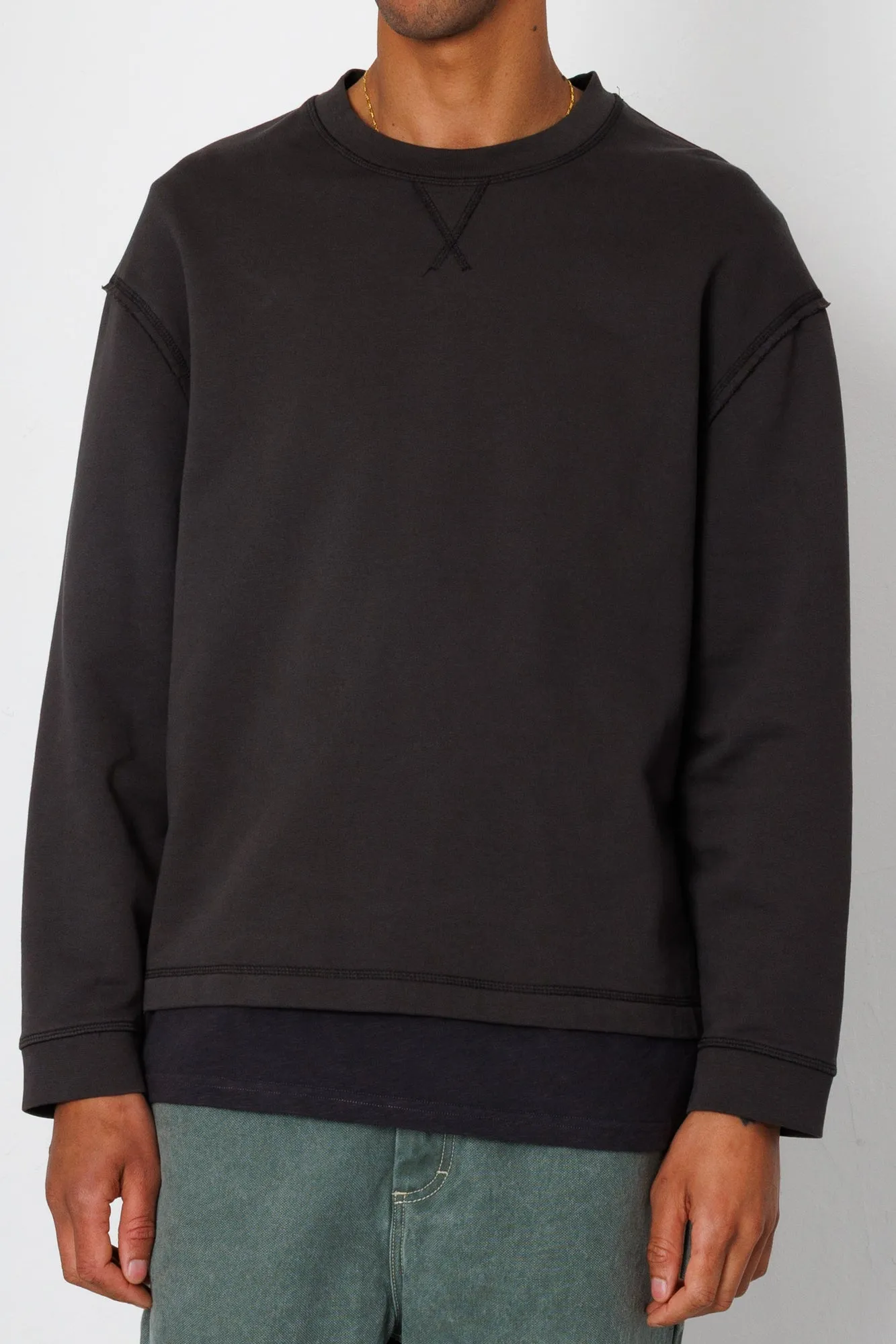 Easy Fit Sweat - Soft Black sold by Folk product image thumbnail 4
