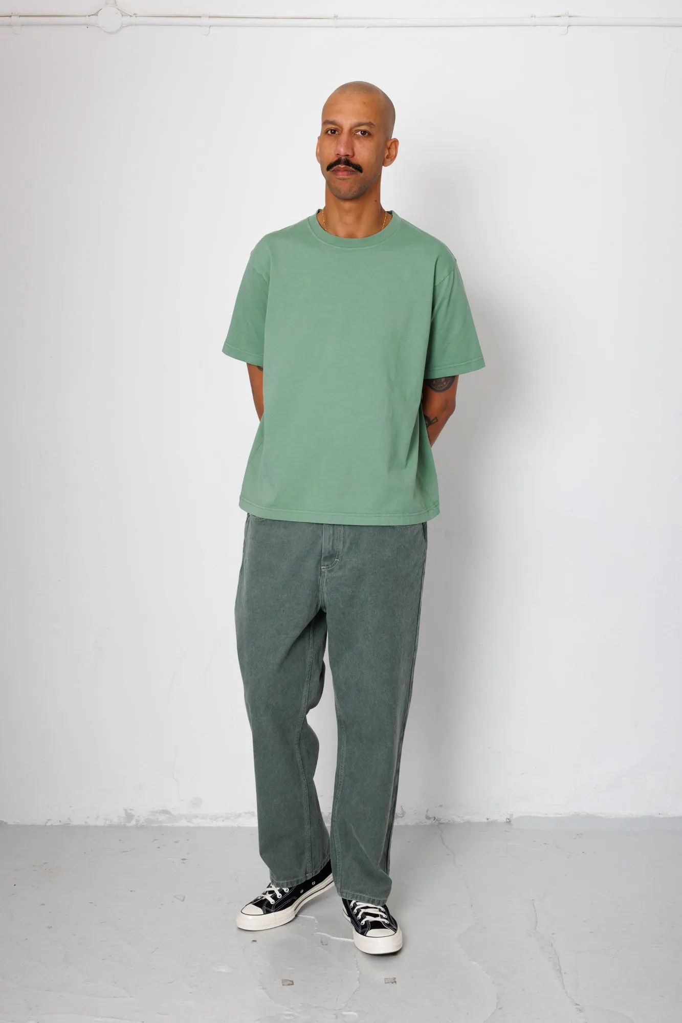 Easy Fit T-Shirt - Soft Green sold by Folk product image thumbnail 2