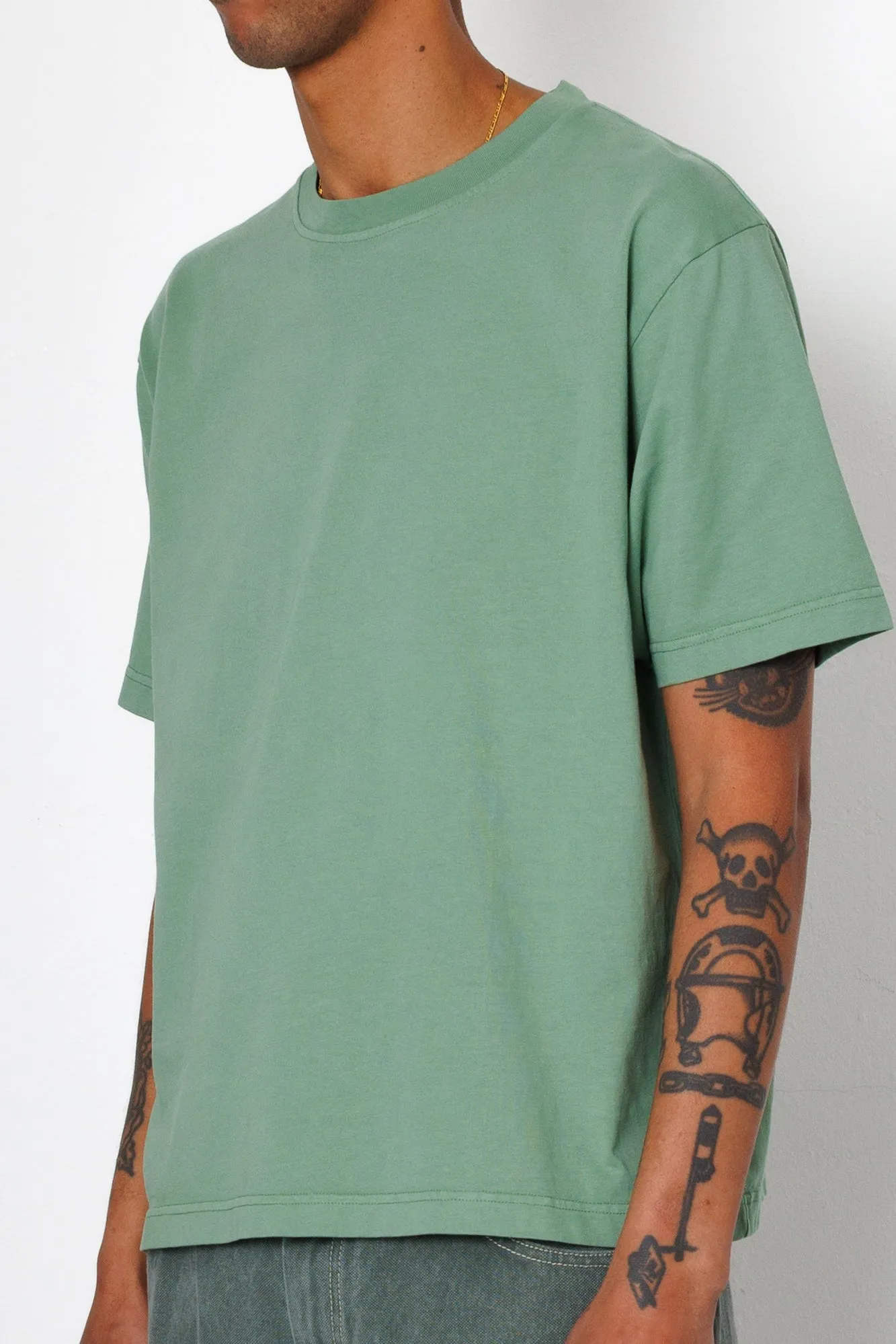 Easy Fit T-Shirt - Soft Green sold by Folk product image thumbnail 5