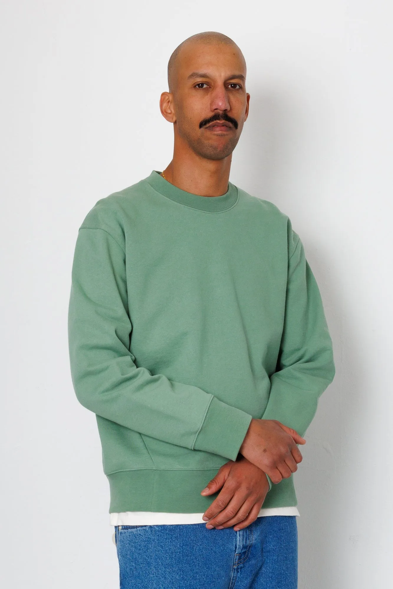 Anniversary Sweat - Soft Green sold by Folk product image thumbnail 3