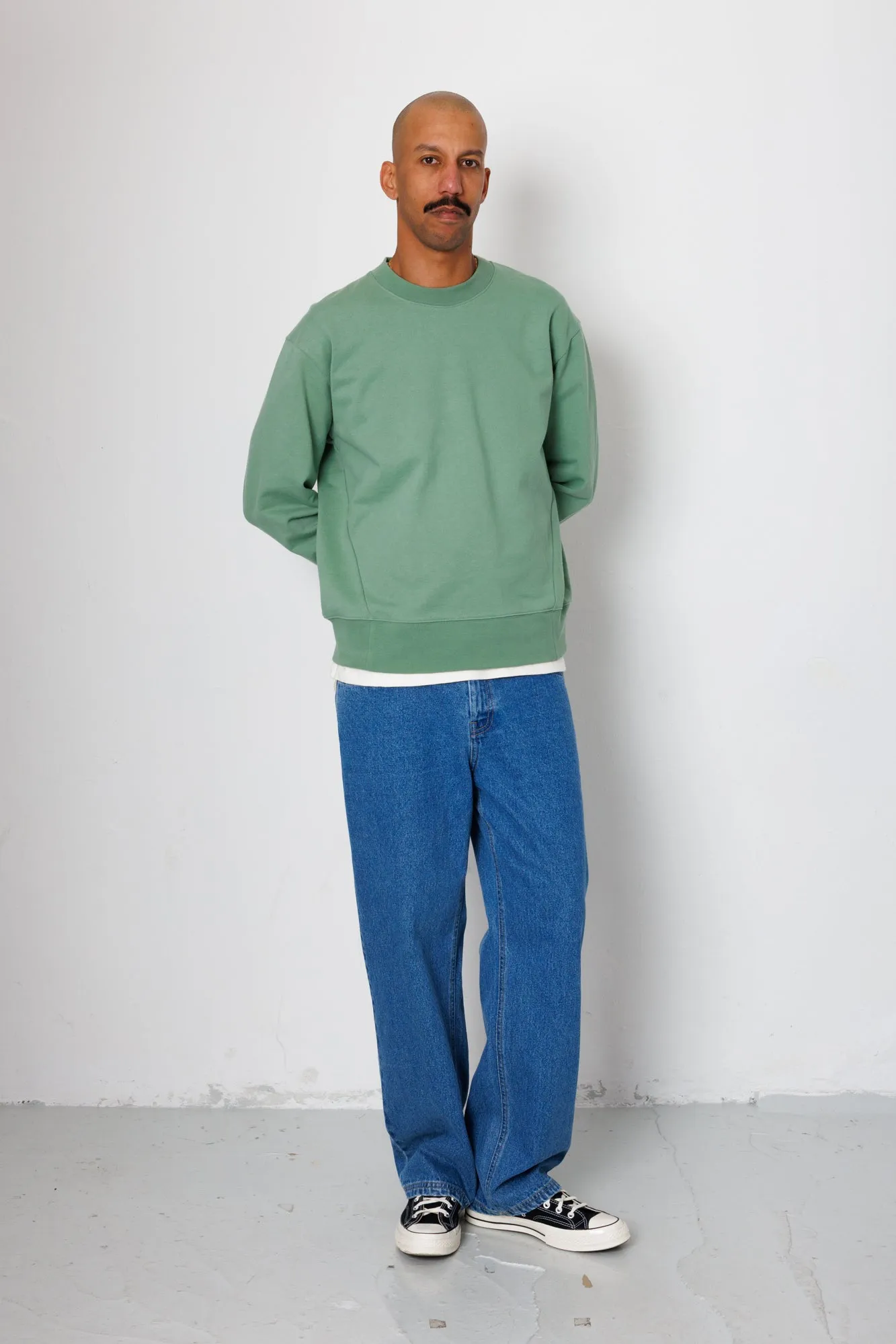 Anniversary Sweat - Soft Green sold by Folk product image thumbnail 2