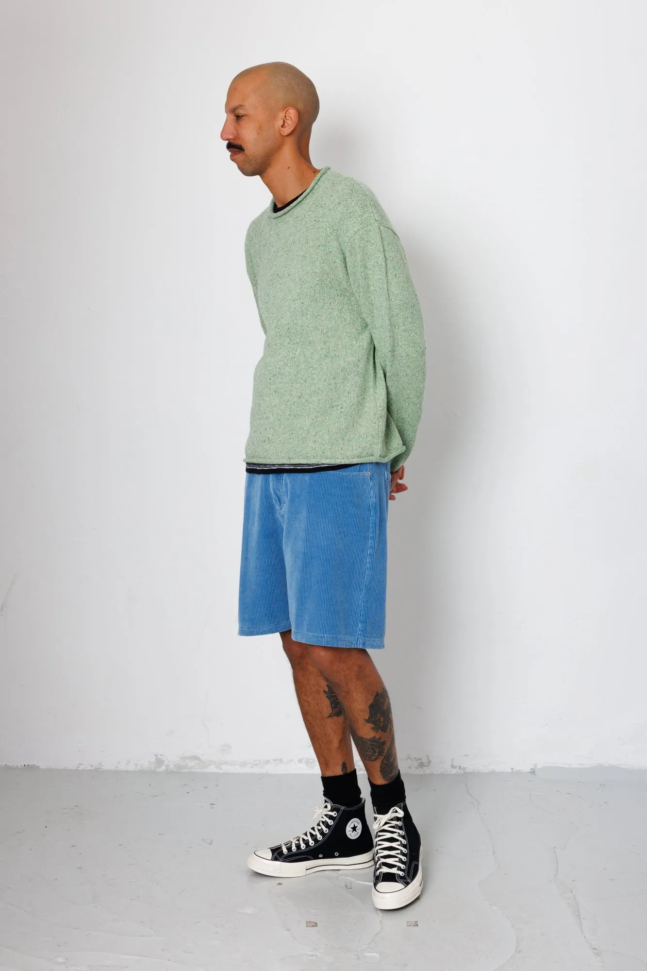 Slouch Crew - Light Sage sold by Folk product image thumbnail 5