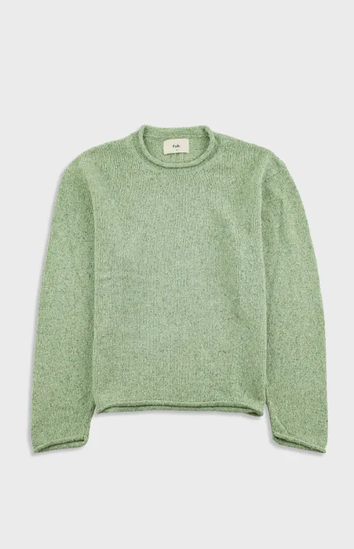 Slouch Crew - Light Sage made by Folk