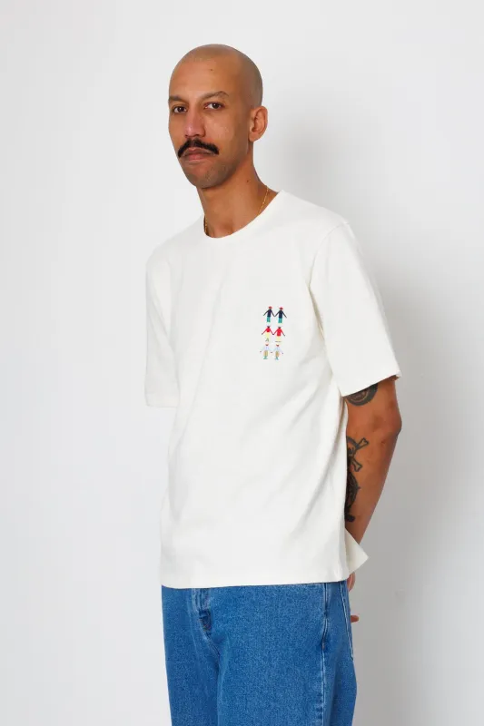 People T-Shirt - Off White | END. Exclusive made by Folk