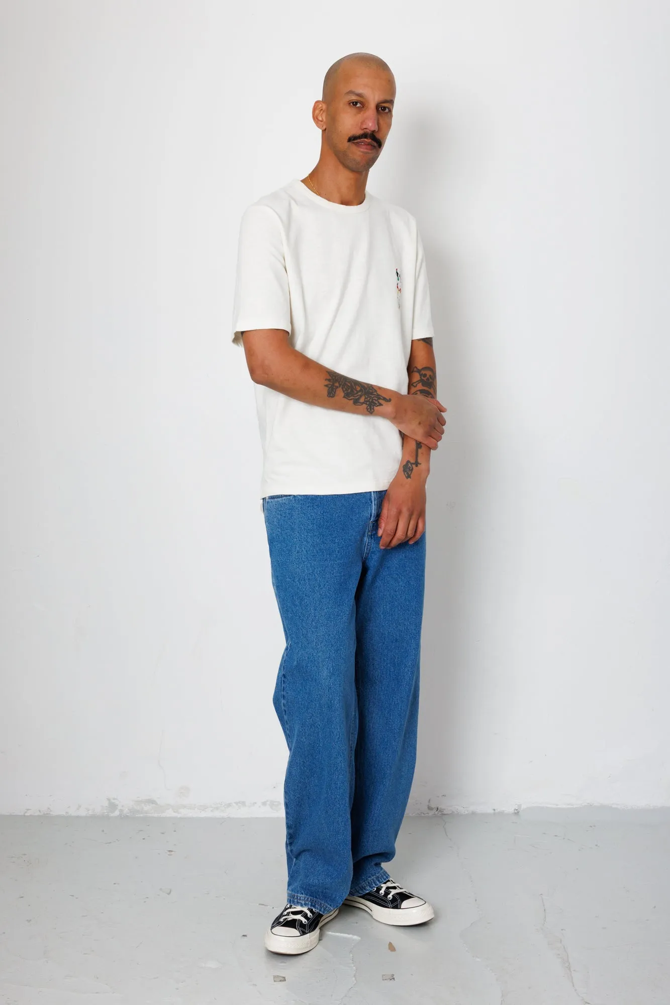 People T-Shirt - Off White | END. Exclusive sold by Folk product image thumbnail 3