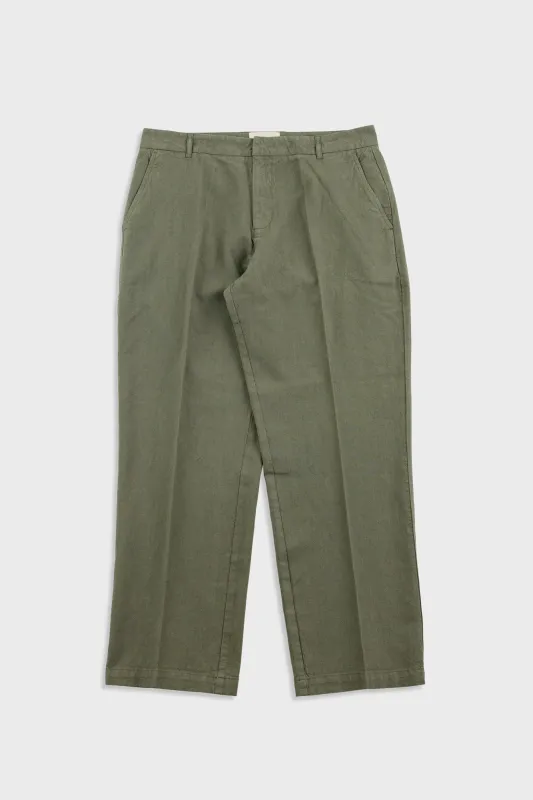 Lunar Suit Trouser - Dark Sage made by Folk