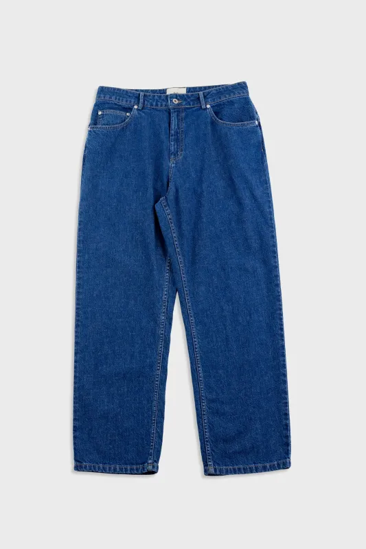 Barrel Leg Jean - Mid Slub Denim made by Folk