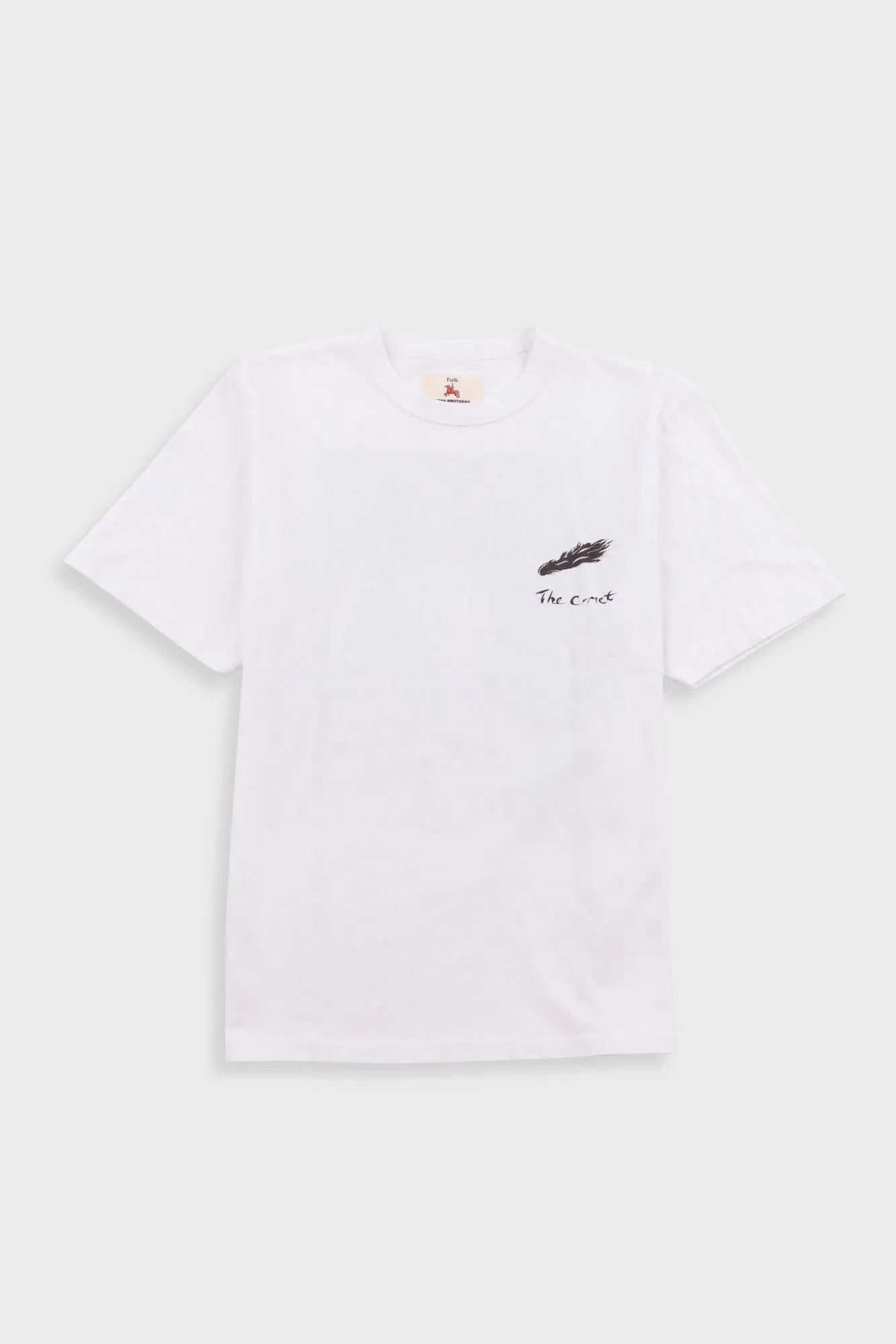 Relaxed T-Shirt - White Comet | Folk x Goss Brothers sold by Folk