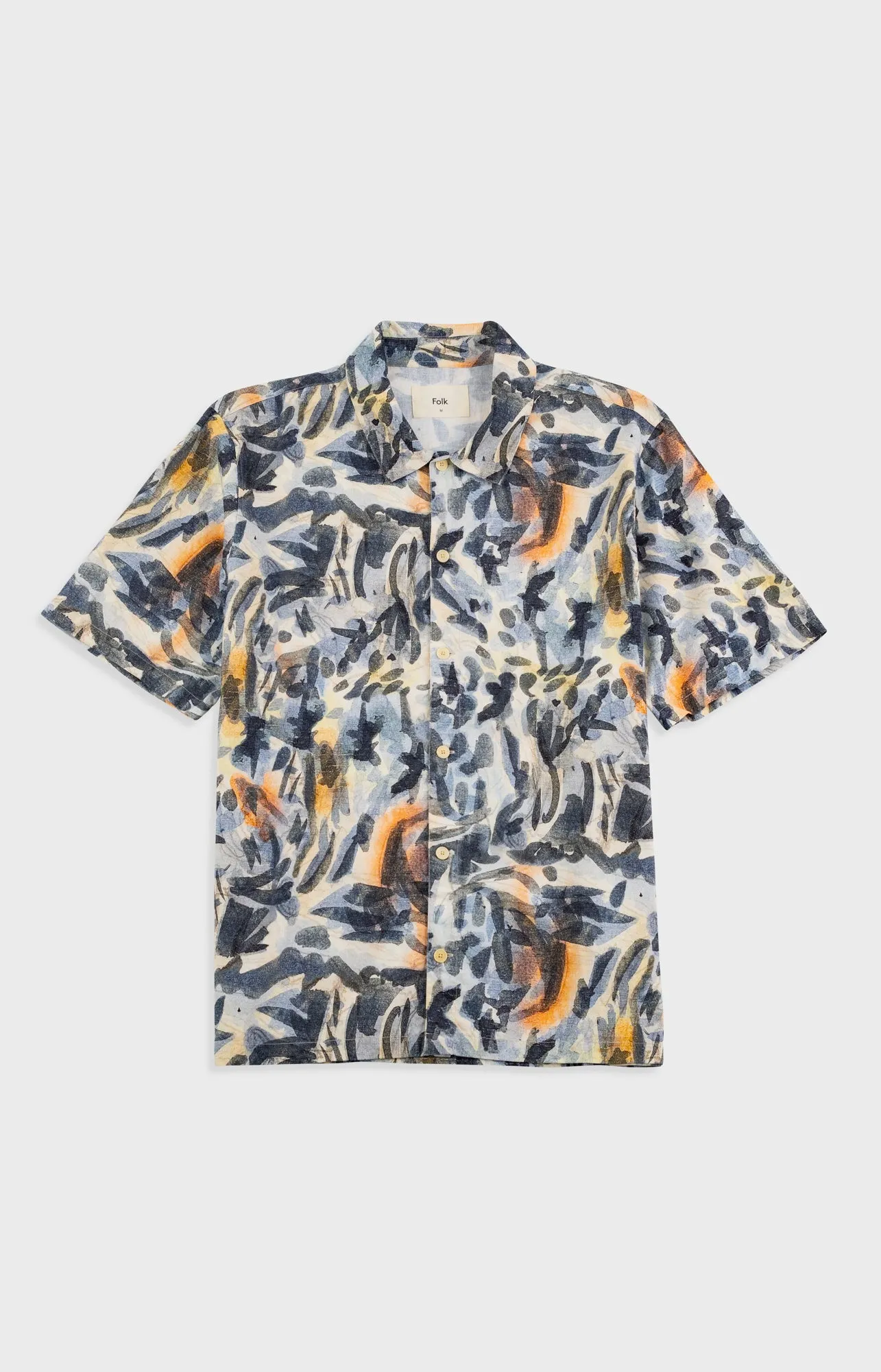 Gabe Shirt - Jungle Cat Print | Folk x Goss Brothers sold by Folk