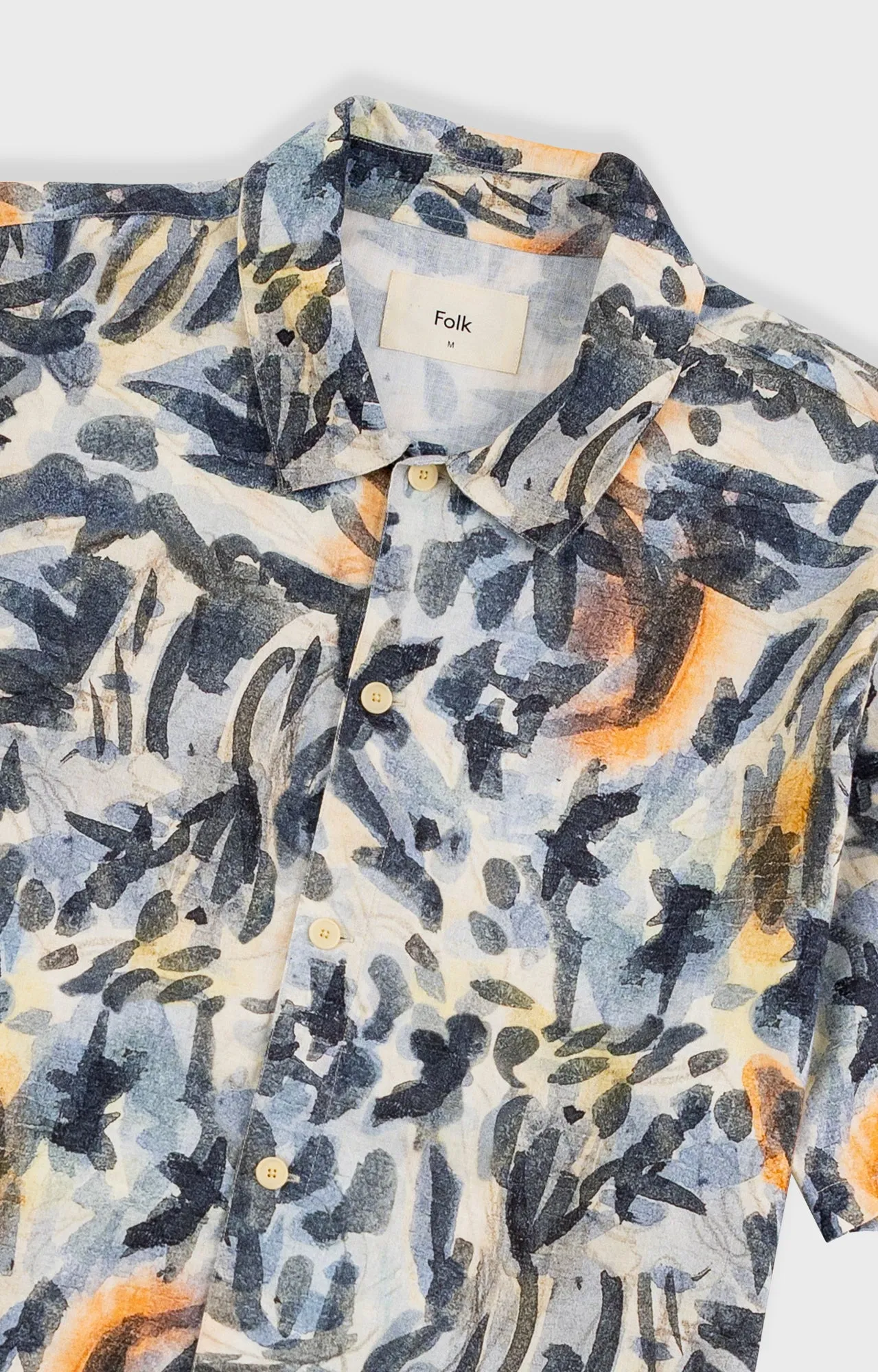 Gabe Shirt - Jungle Cat Print | Folk x Goss Brothers sold by Folk product image thumbnail 4