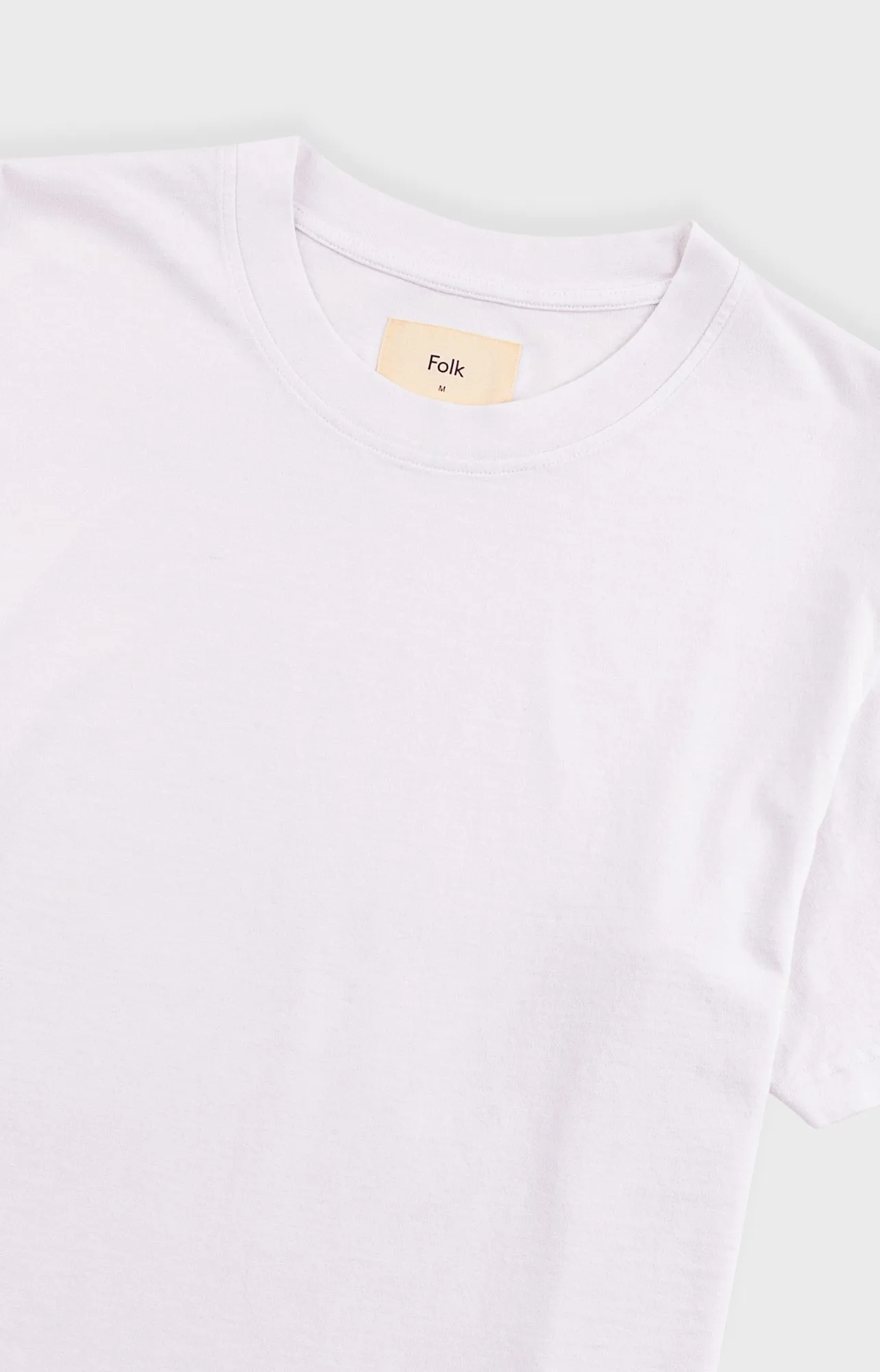 Easy Fit T-Shirt - White sold by Folk product image thumbnail 5