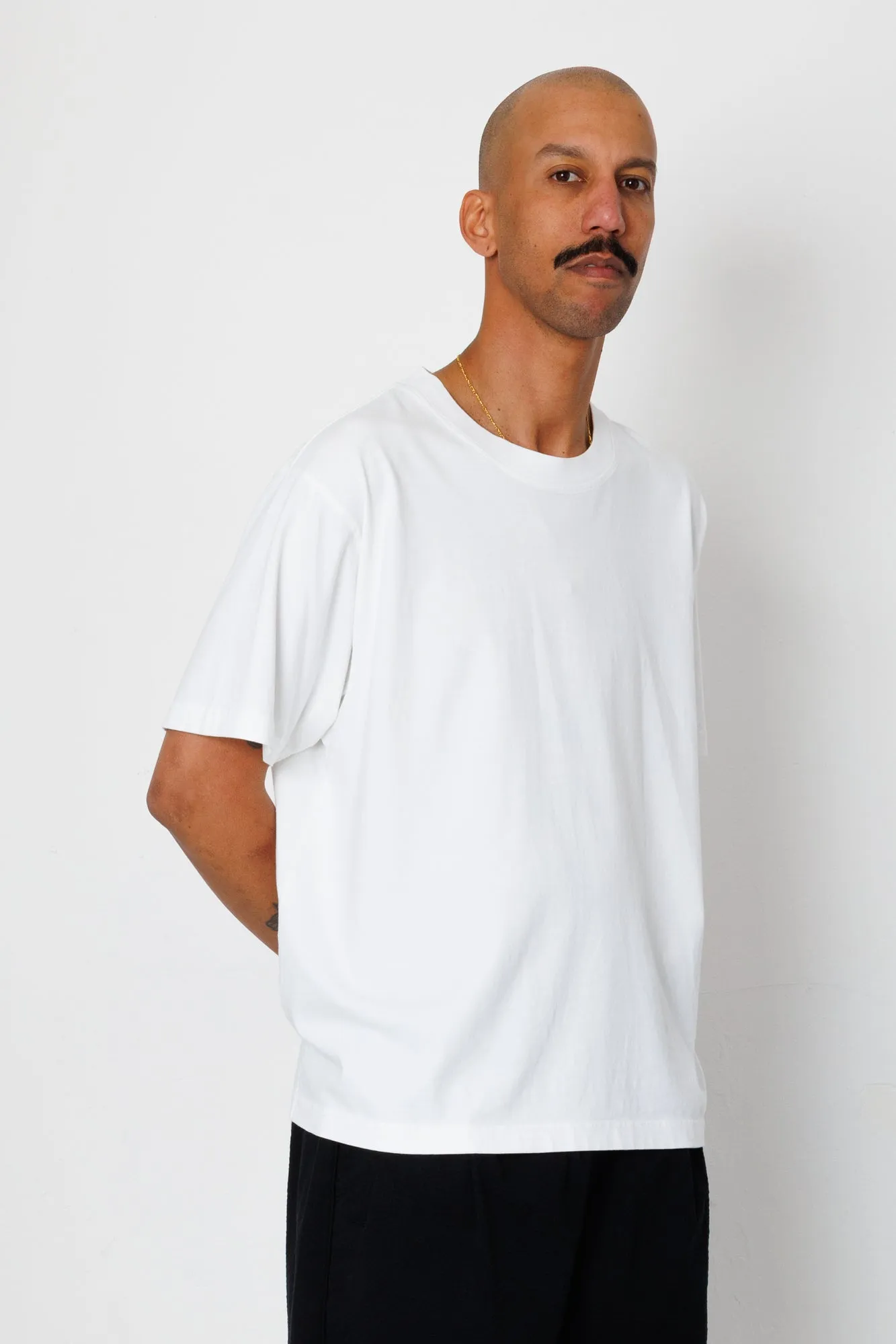 Easy Fit T-Shirt - White sold by Folk product image thumbnail 3