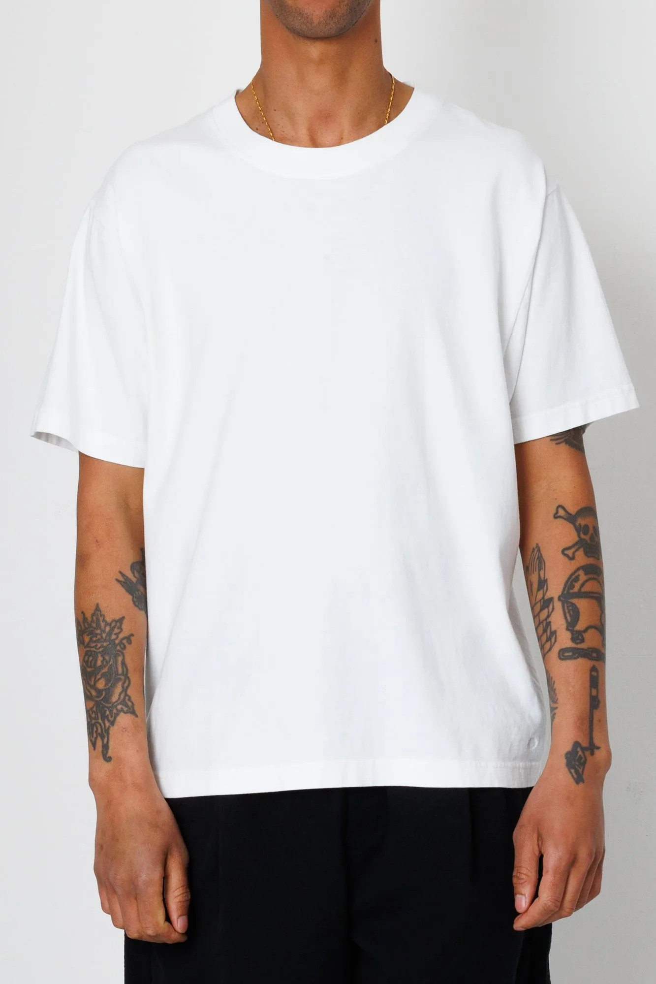 Easy Fit T-Shirt - White sold by Folk product image thumbnail 4