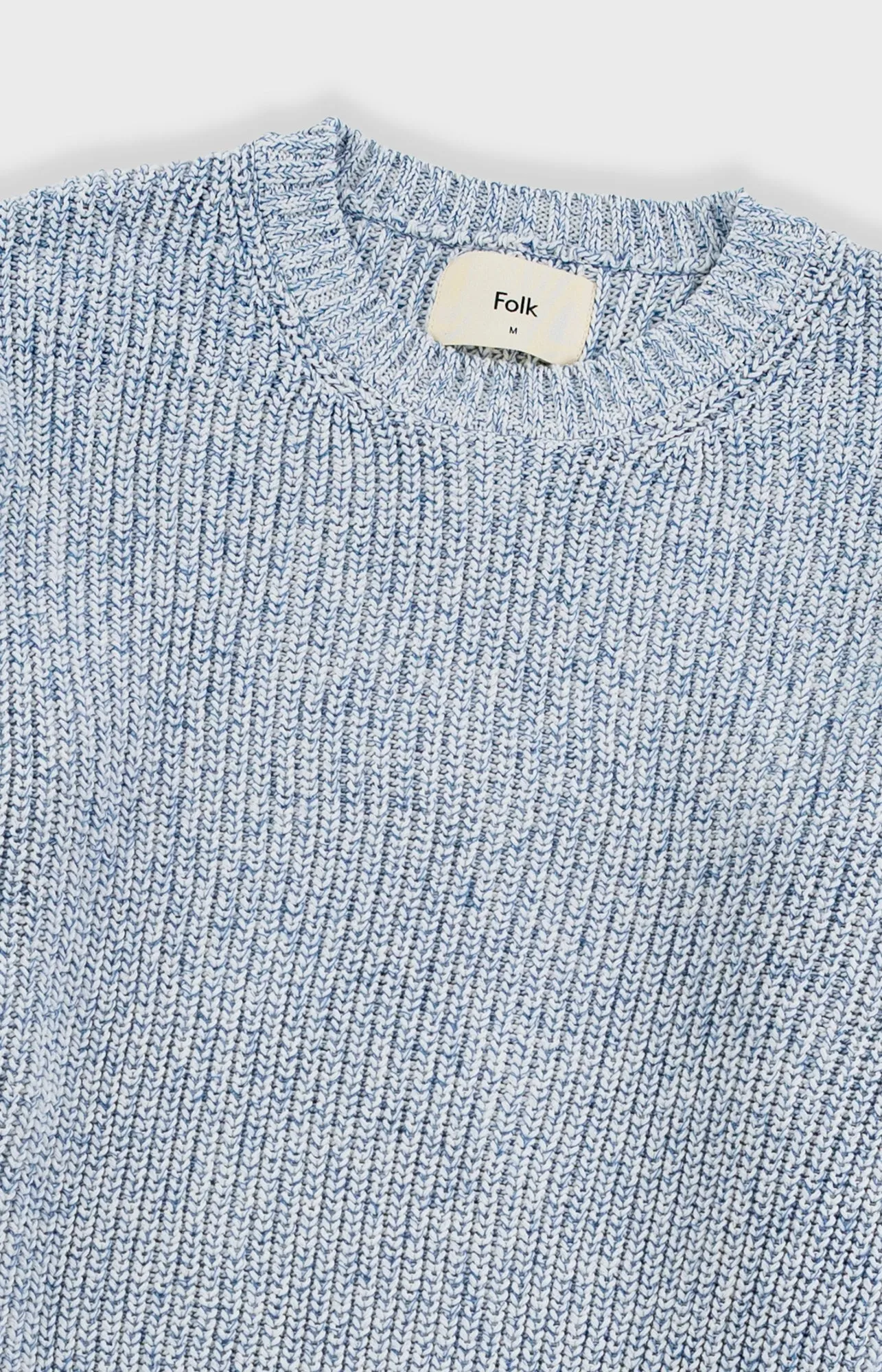Chain Crew - Melange Light Blue sold by Folk product image thumbnail 5