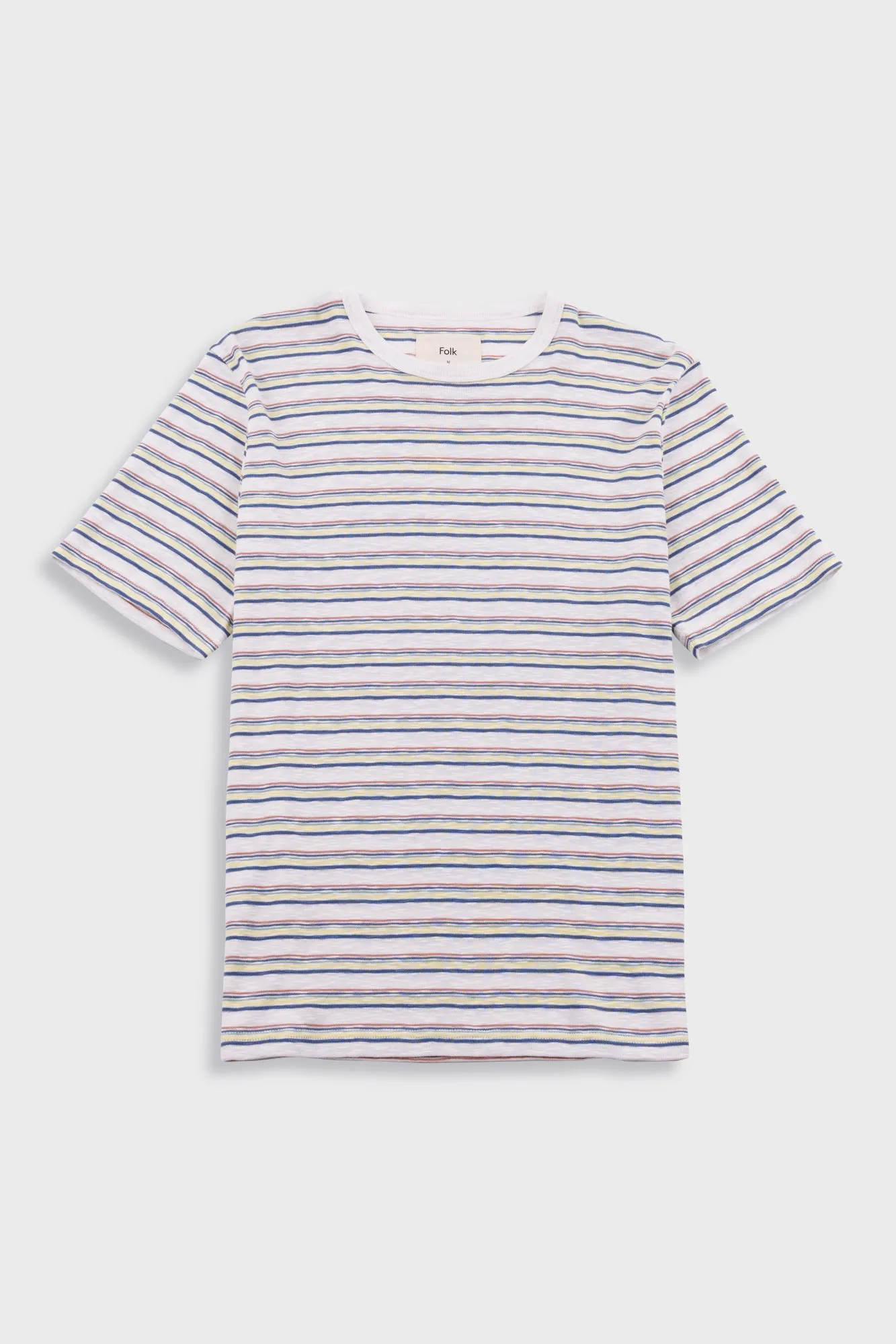 Multistripe T-Shirt - Ecru Paradiso Stripe sold by Folk