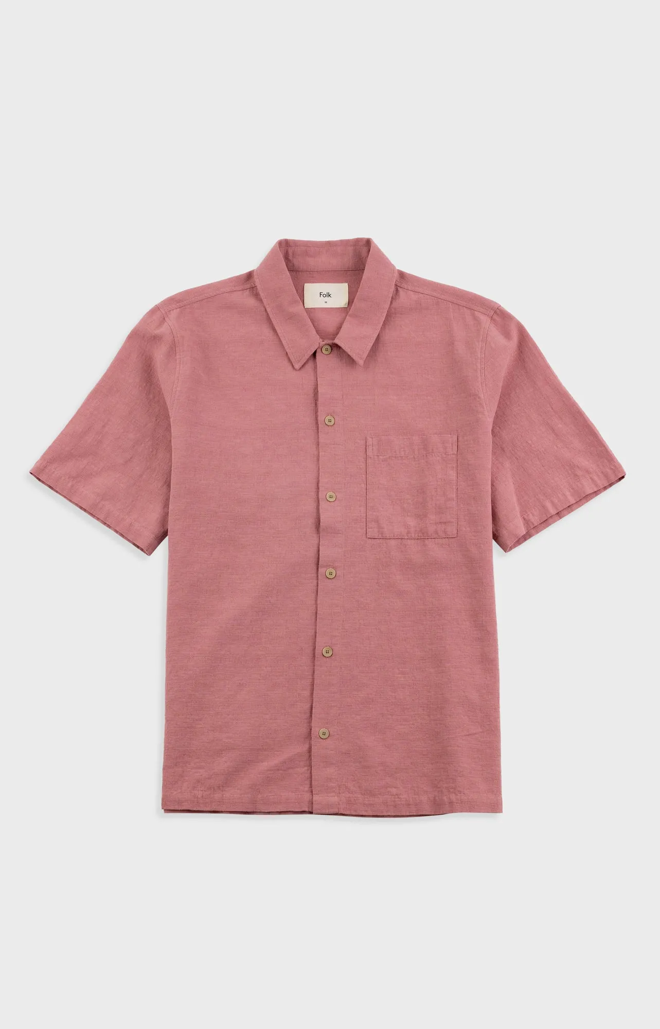 Gabe Shirt - Dusty Pink sold by Folk