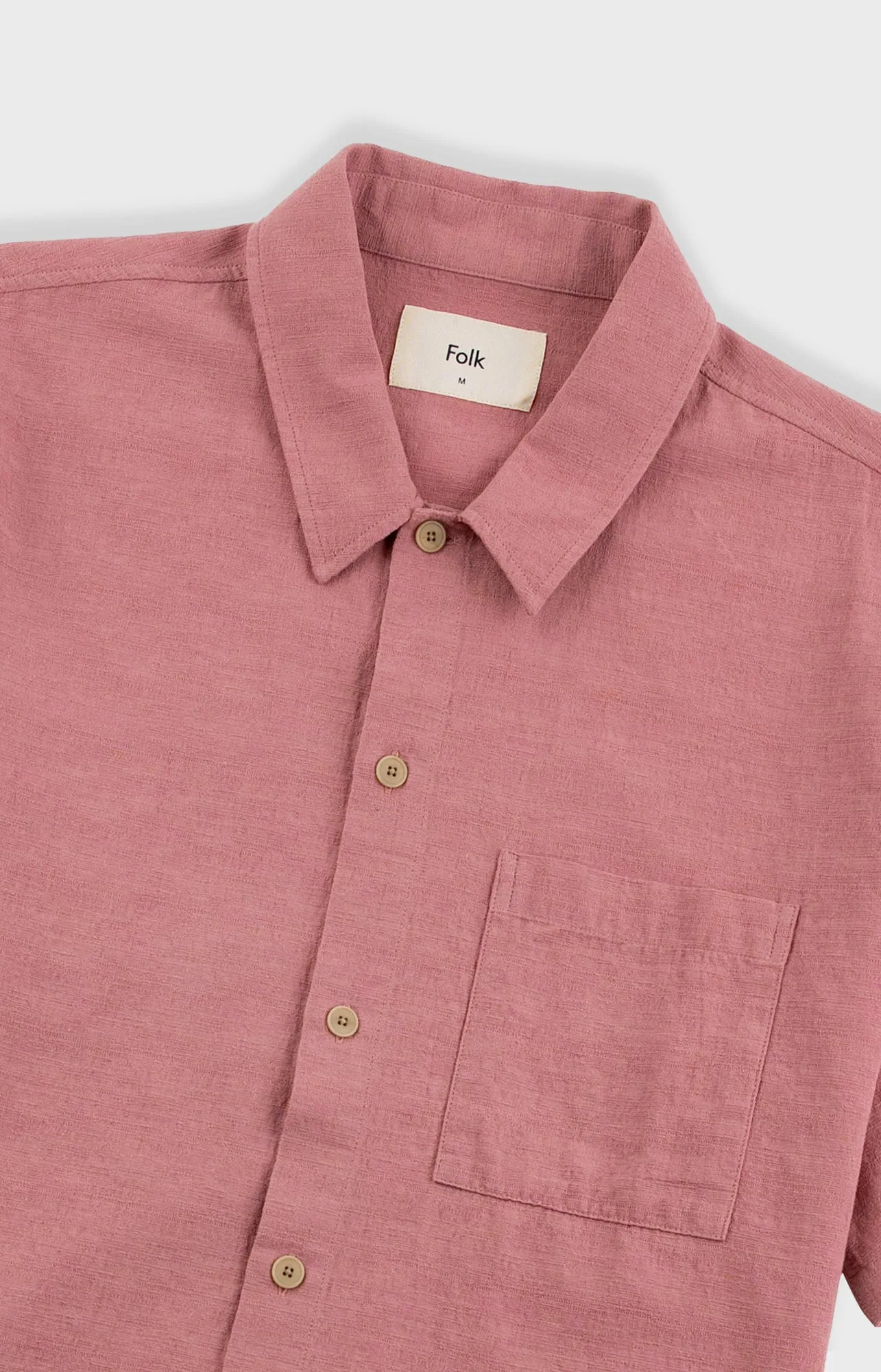 Gabe Shirt - Dusty Pink sold by Folk product image thumbnail 4