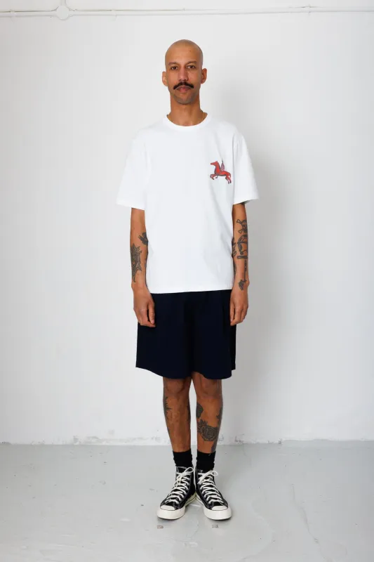Relaxed T-Shirt - White Carousel | Folk x Goss Brothers made by Folk