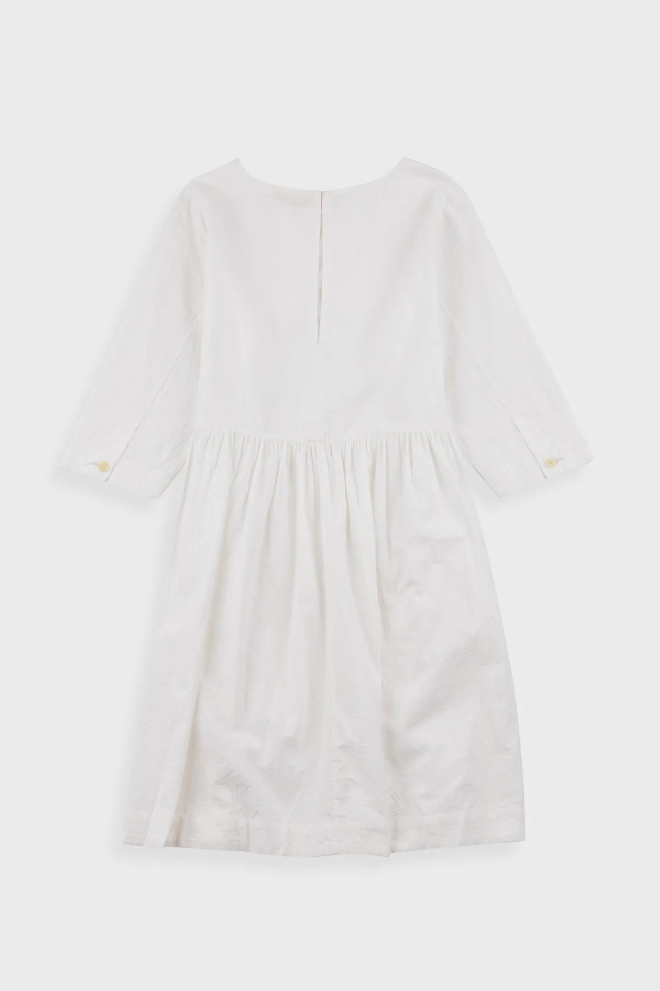 Joana Day Dress - White Crinkle sold by Folk product image thumbnail 2