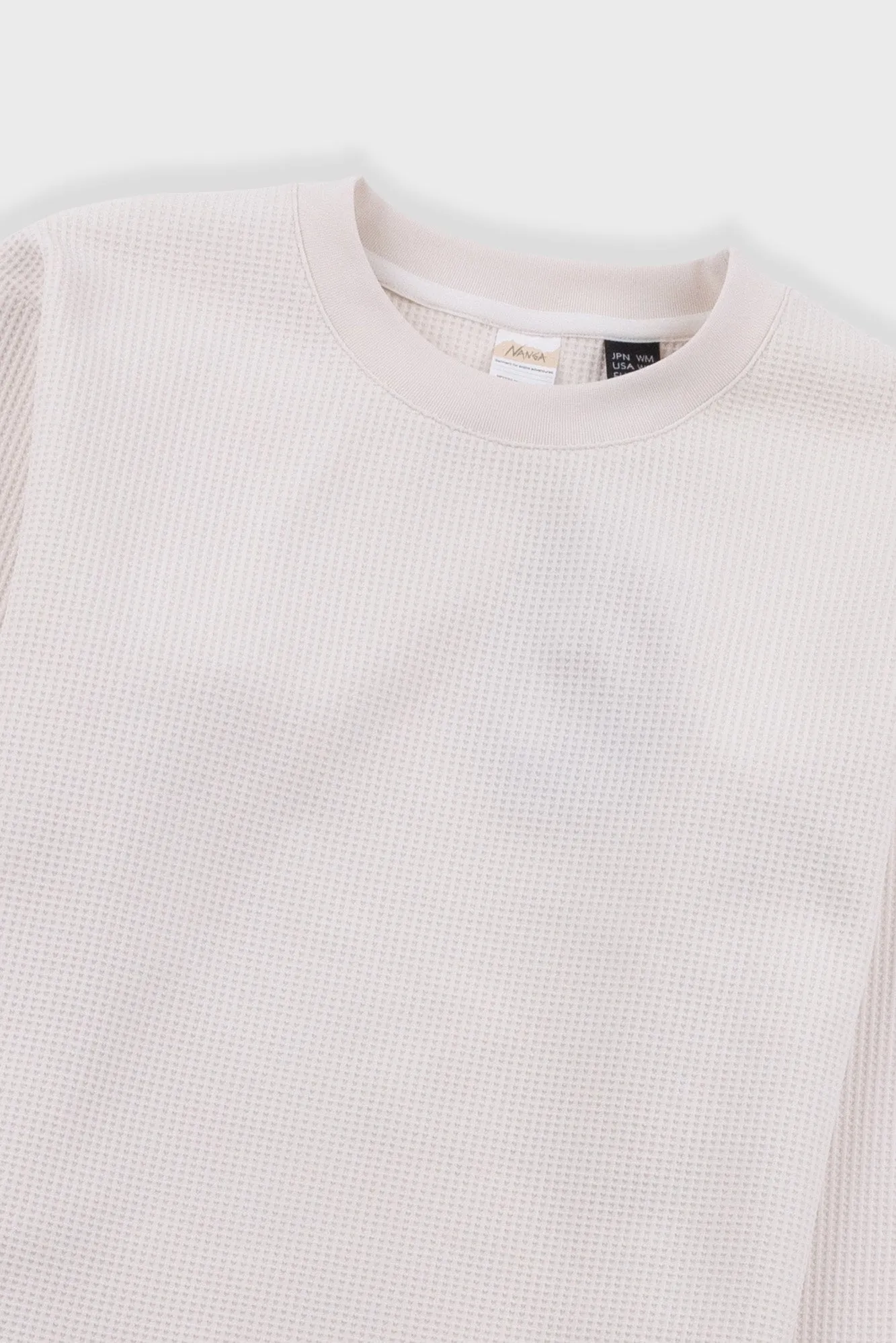 Nanga | Airflex® Long Sleeve T-Shirt - White sold by Folk product image thumbnail 2