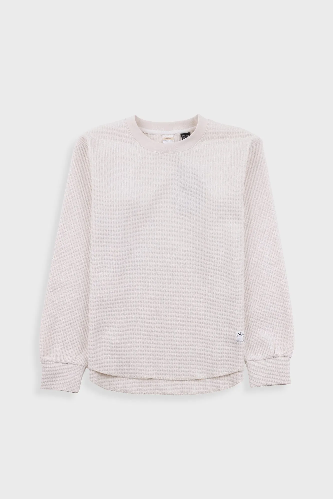 Nanga | Airflex® Long Sleeve T-Shirt - White sold by Folk