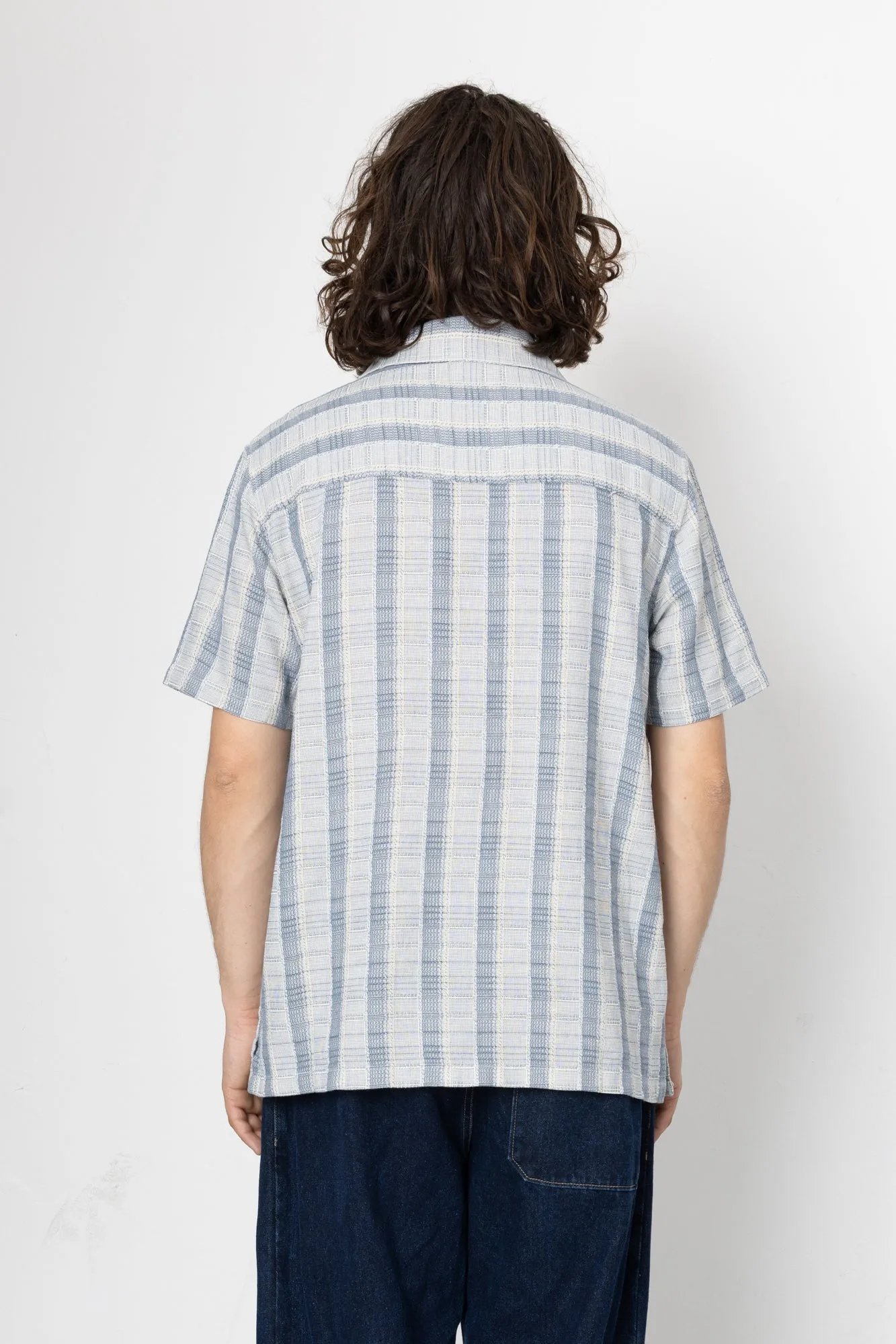 Otis Shirt - Blue sold by Folk product image thumbnail 4