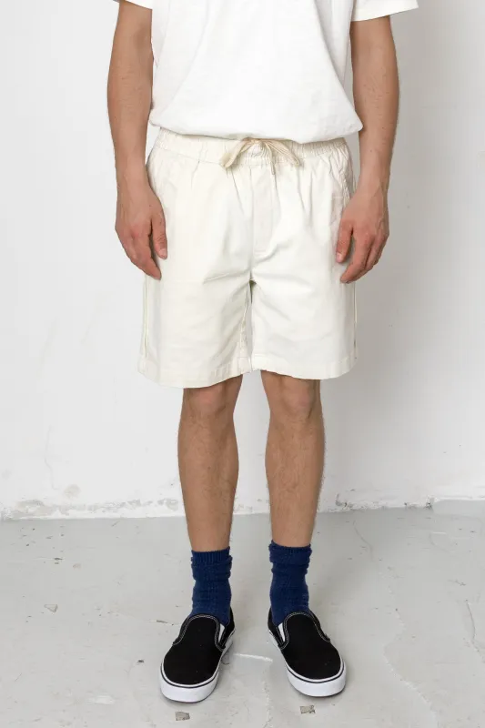 Darwin Nelson Assembly Shorts - Ecru made by Folk