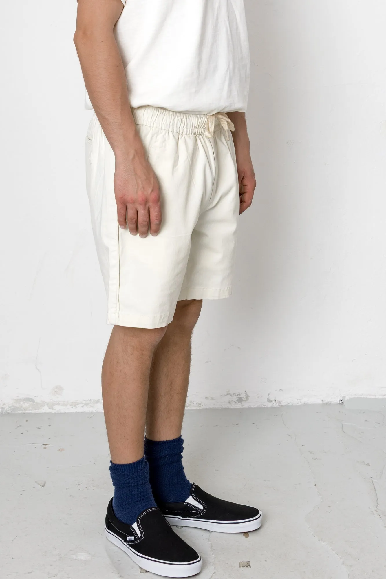Darwin Nelson Assembly Shorts - Ecru sold by Folk product image thumbnail 2