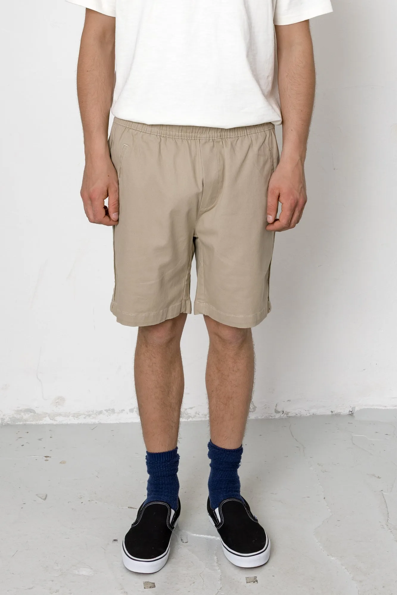 Darwin Nelson Assembly Shorts - Taupe sold by Folk