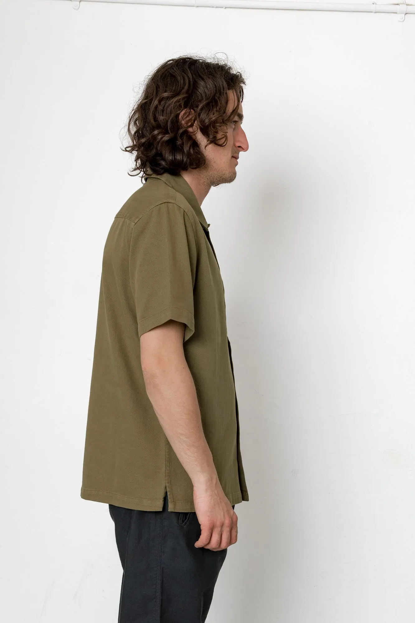 Marine Shirt - Khaki sold by Folk product image thumbnail 3