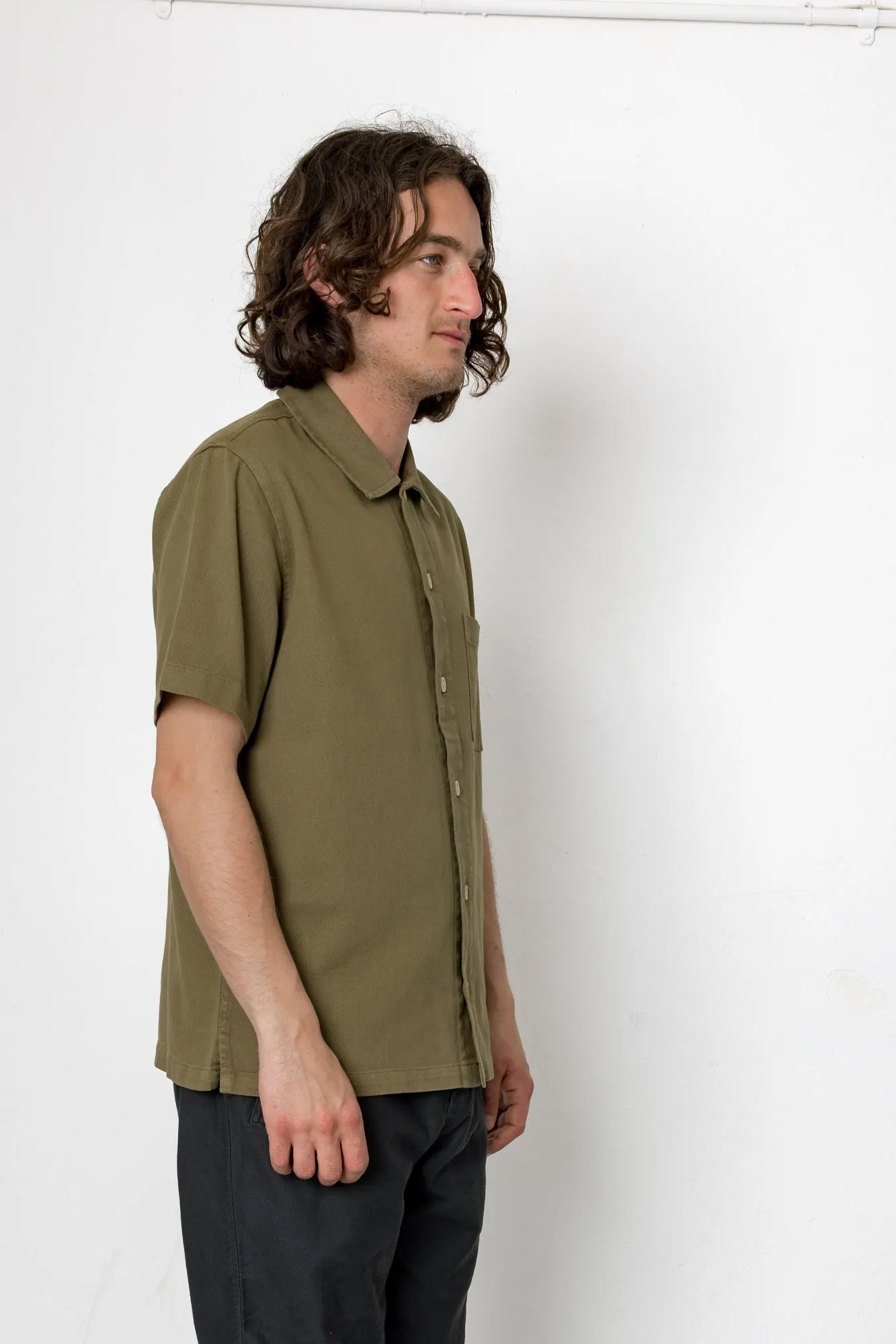Marine Shirt - Khaki sold by Folk product image thumbnail 2