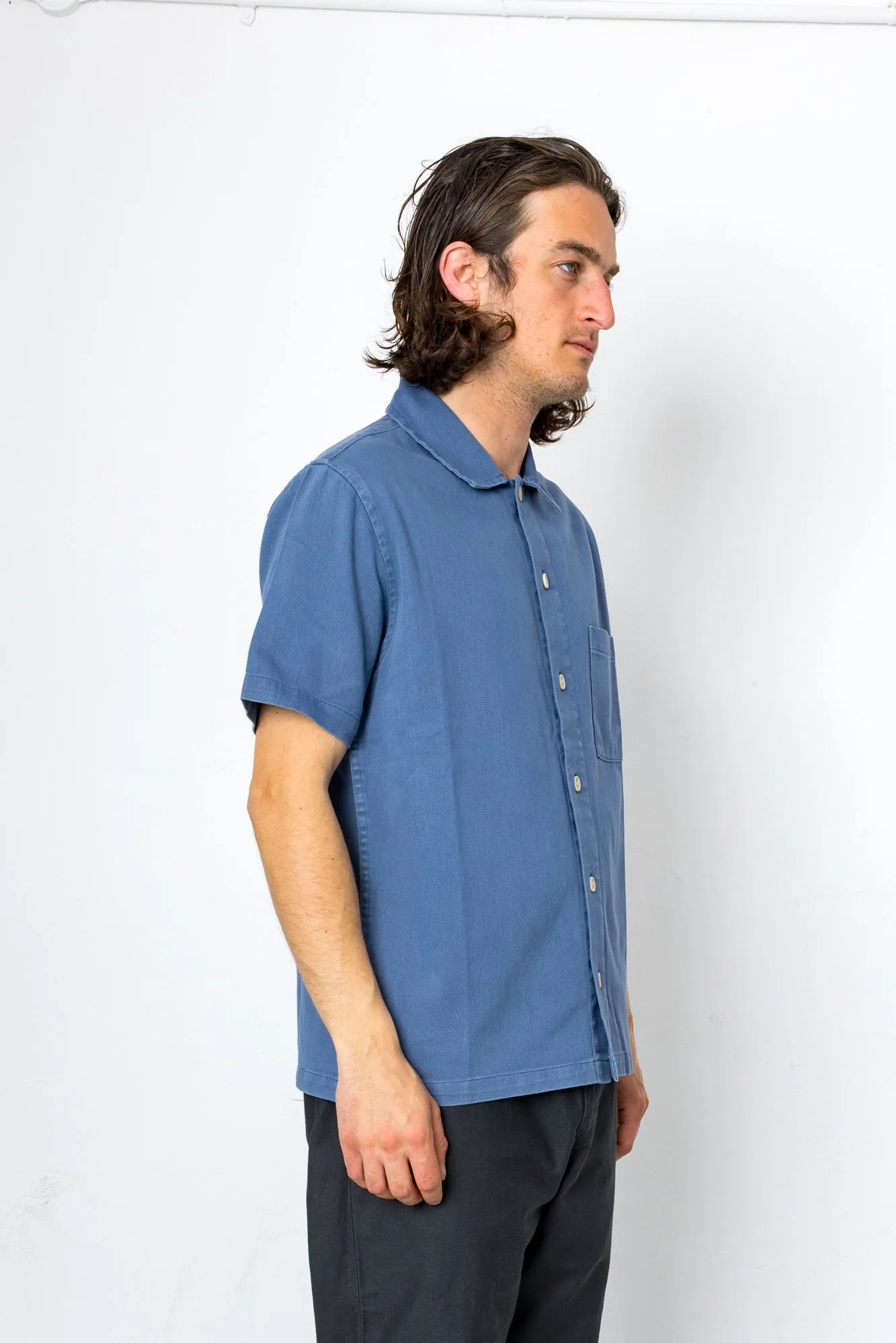 Marine Shirt - Indigo sold by Folk product image thumbnail 2