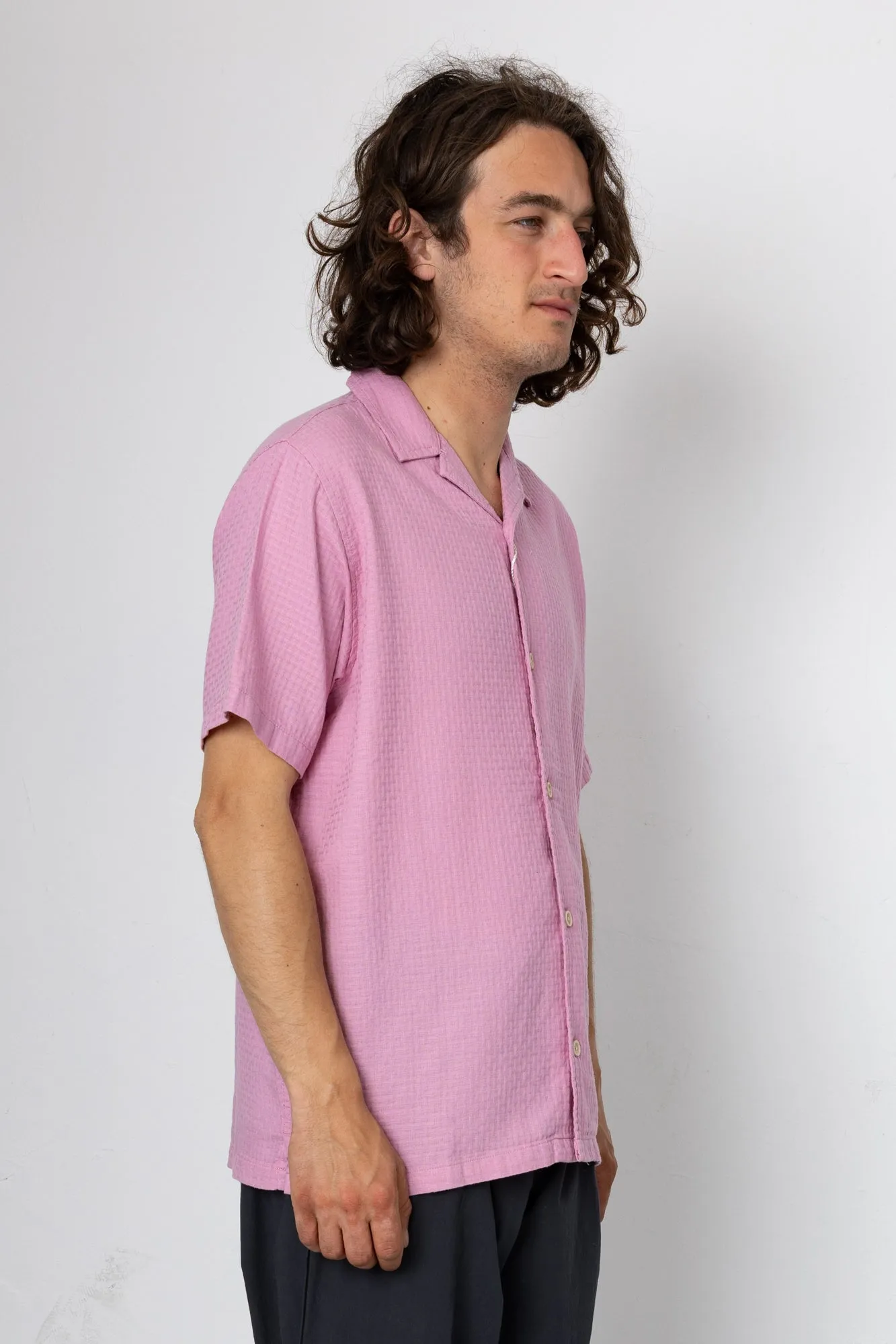 Wilkes Shirt - Raspberry sold by Folk product image thumbnail 2