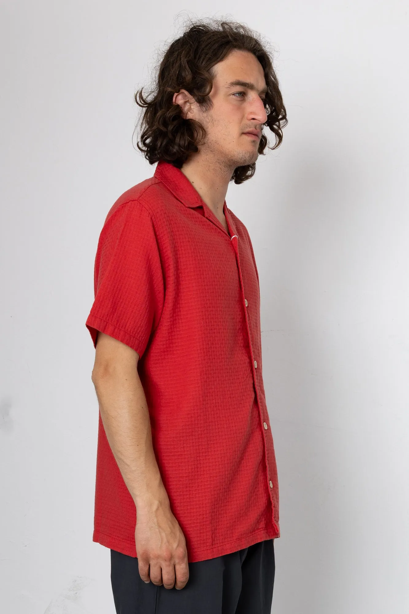 Wilkes Shirt - Washed Coral sold by Folk product image thumbnail 2