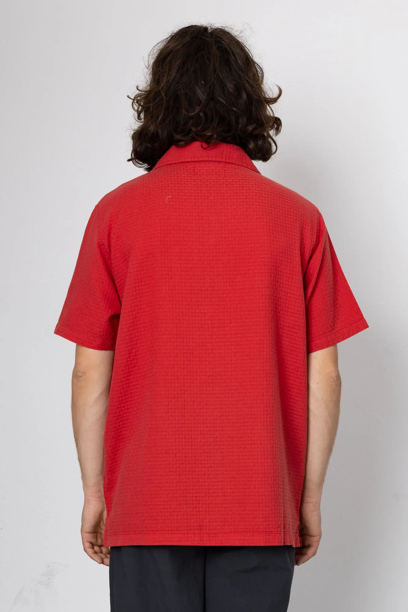Wilkes Shirt - Washed Coral sold by Folk product image thumbnail 4