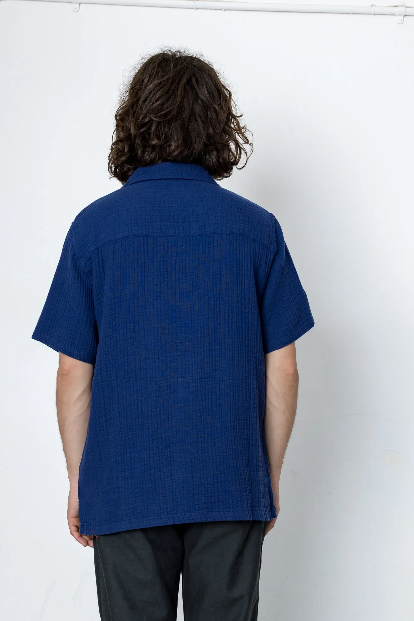 Deck Shirt - Dark Denim sold by Folk product image thumbnail 4