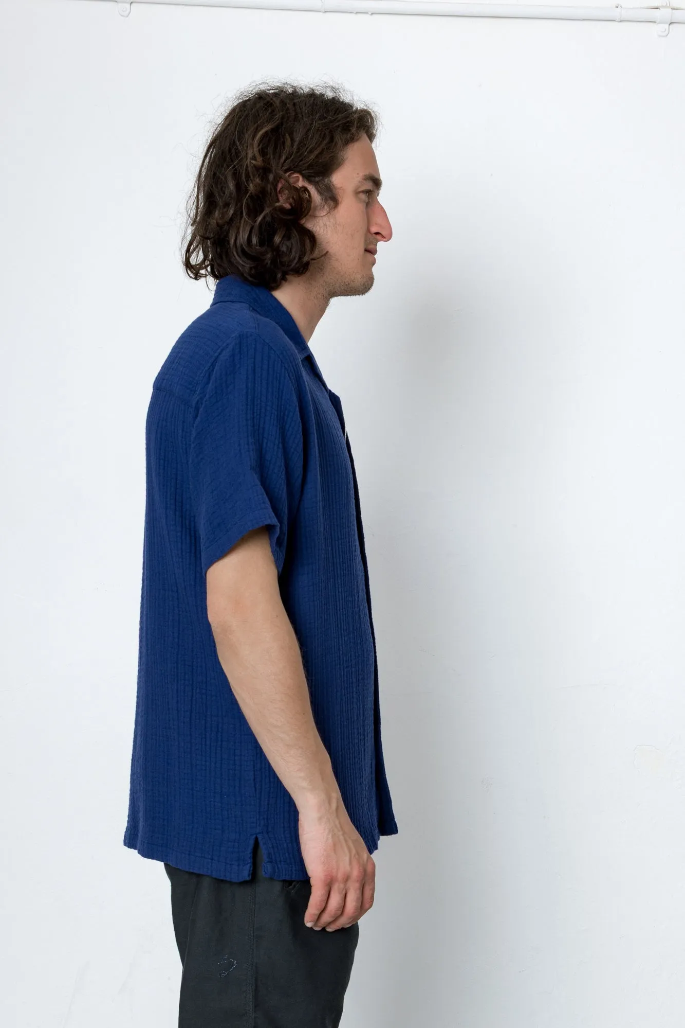 Deck Shirt - Dark Denim sold by Folk product image thumbnail 2