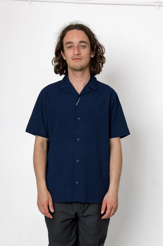Parma Shirt - Navy made by Folk