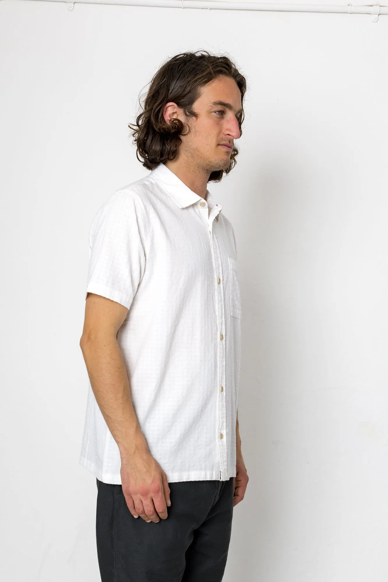 Senna 2 Shirt - Optic White sold by Folk product image thumbnail 2
